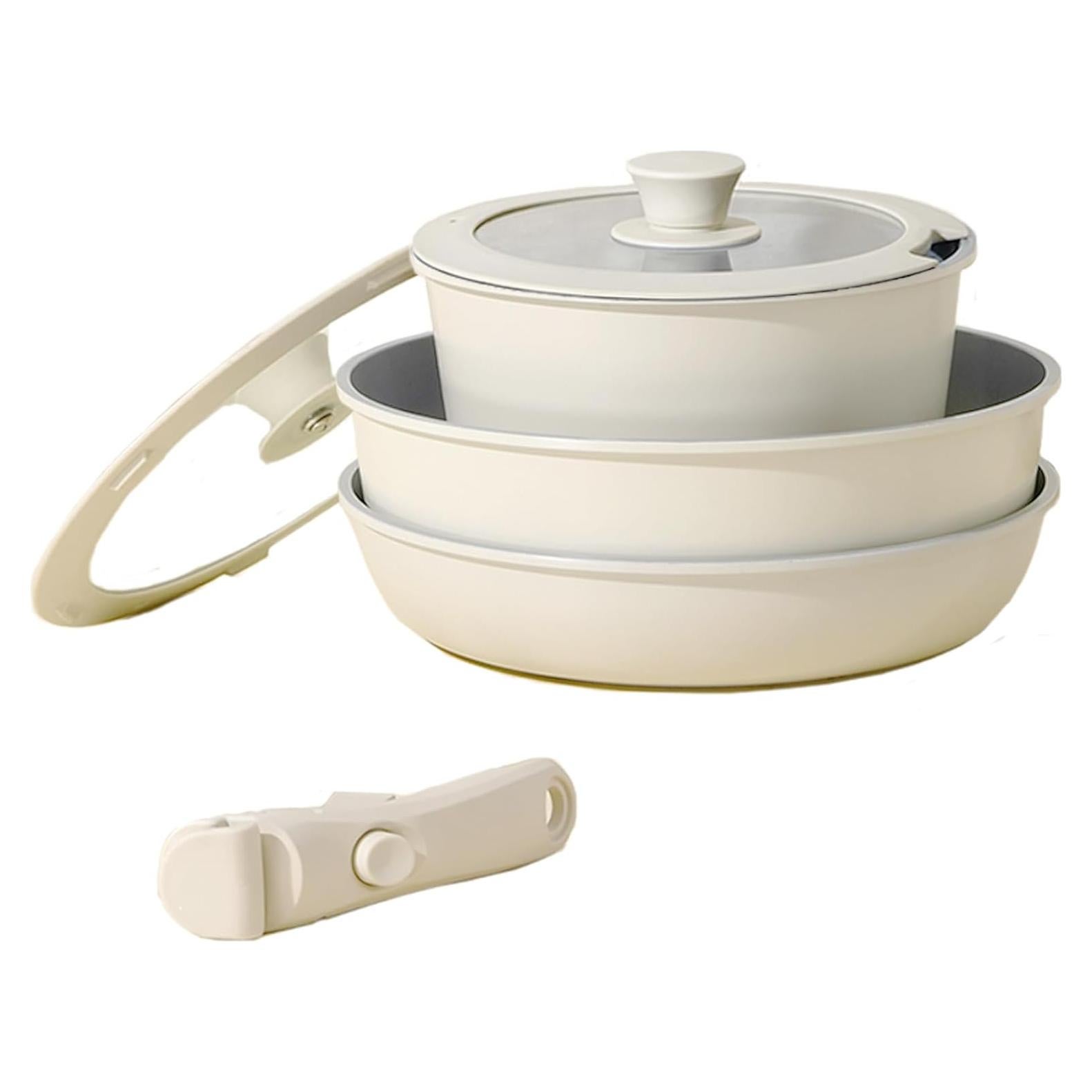 Juego de Ollas UMETRE 6 Piezas Antiadherentes Inducción