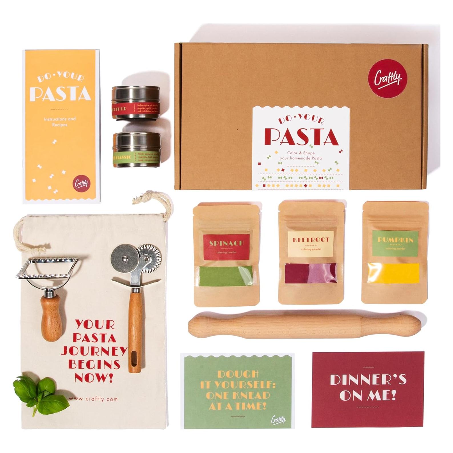 Kit de Hacer Pasta Craftly | Set Gourmet Todo en Uno