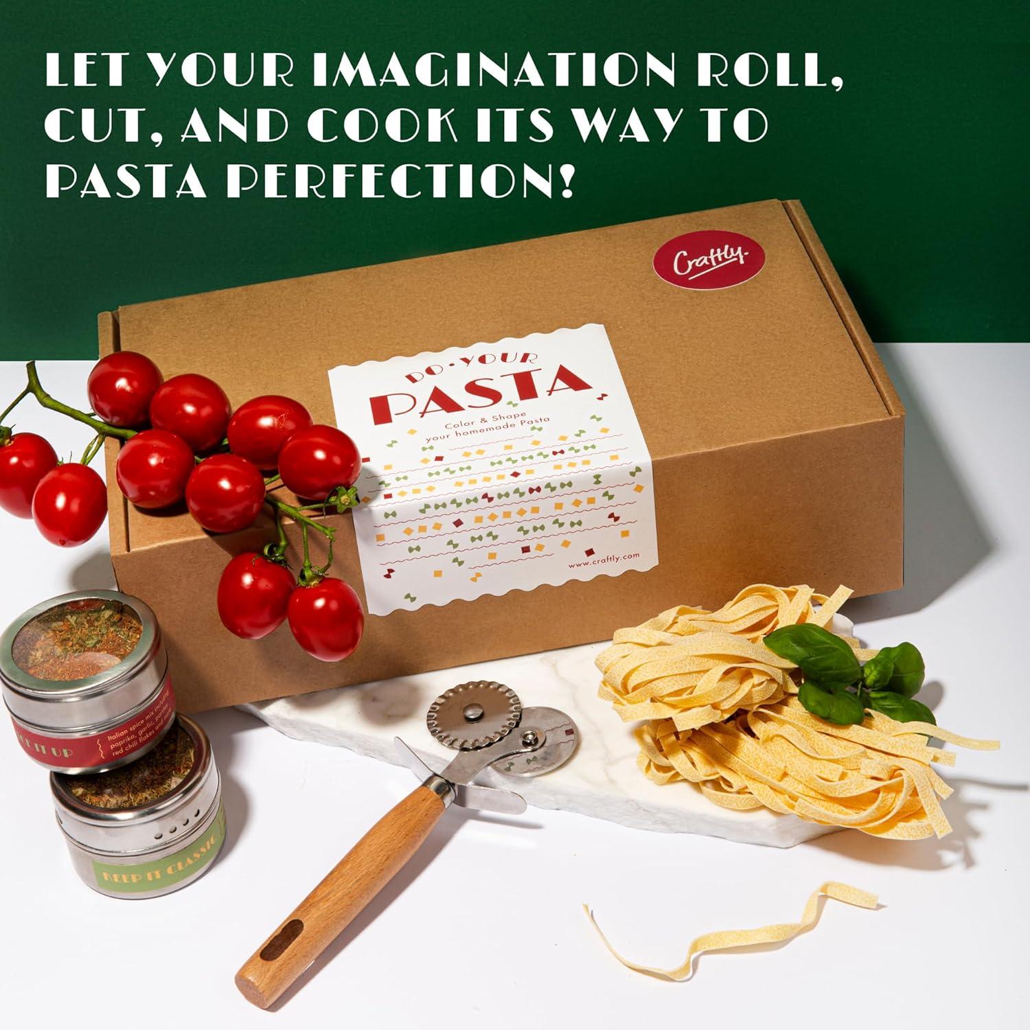 Kit de Hacer Pasta Craftly | Set Gourmet Todo en Uno