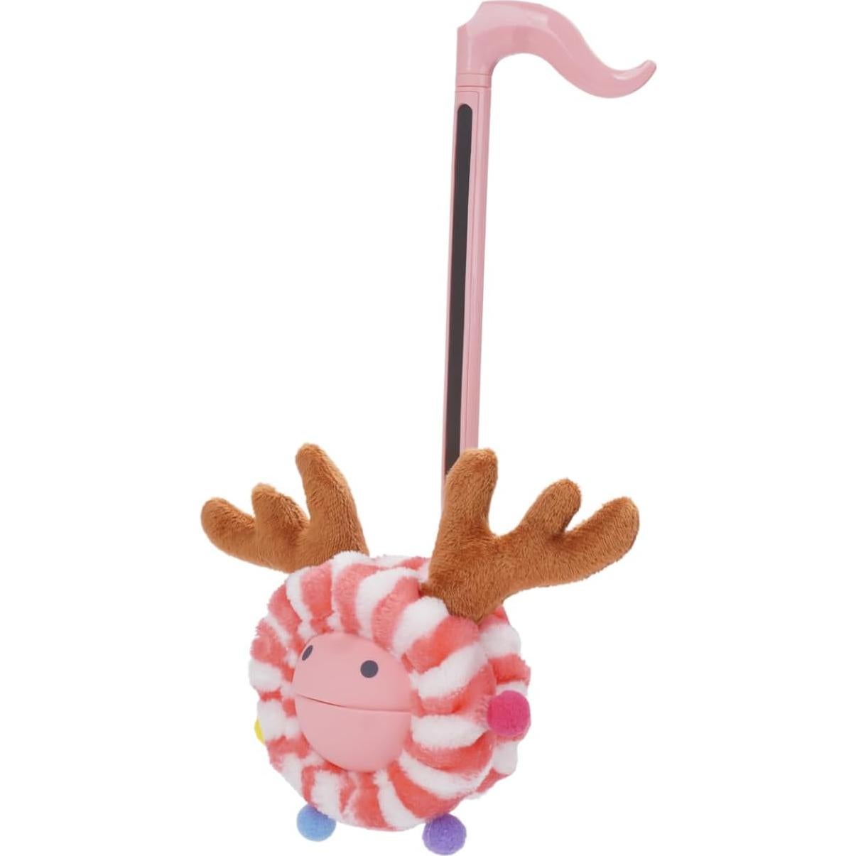 Capucha de Reno Navideño HOOKODI para Otamatone - Rojo y Marrón