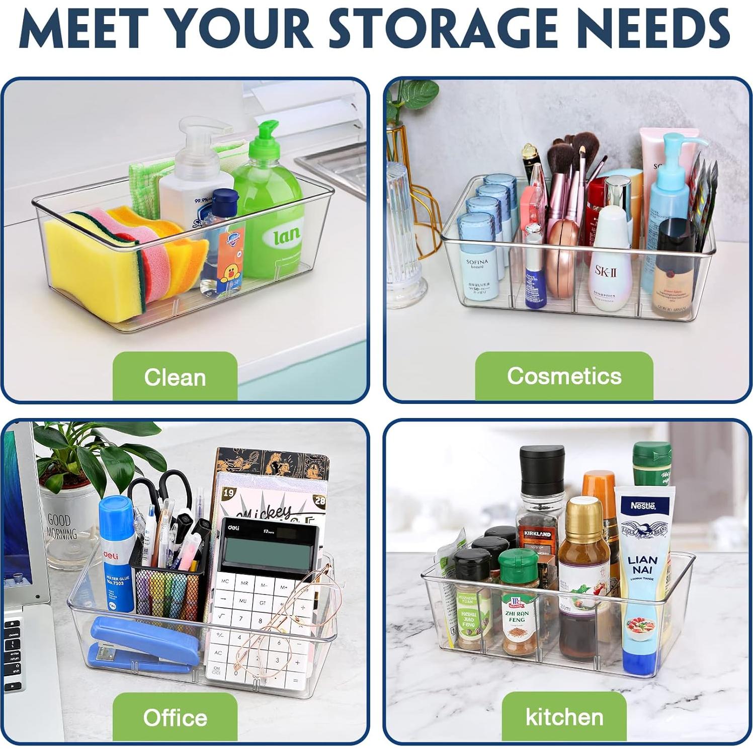 Contenedores de Almacenamiento Batoto 2 Piezas 24.6x13.2 cm