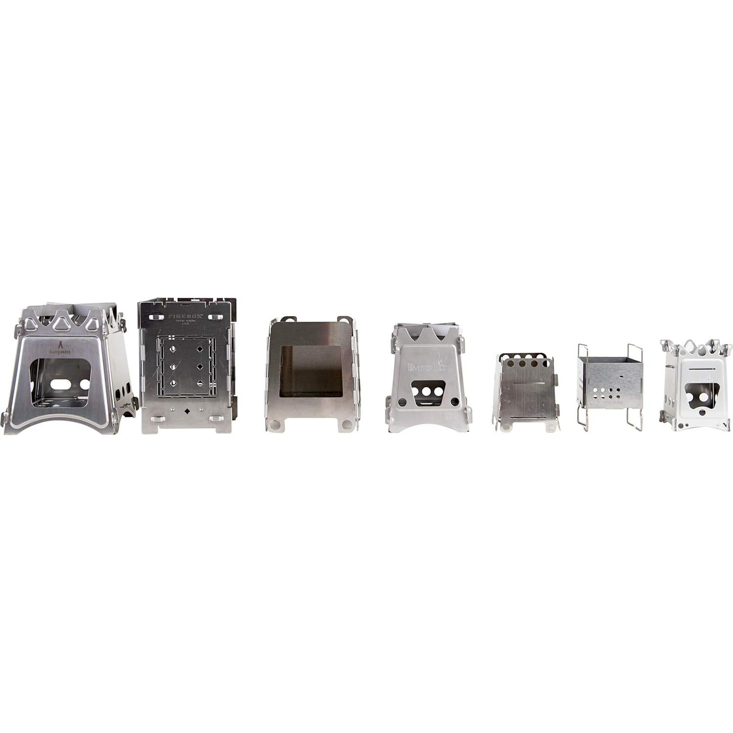 Estufa de Camping Portátil kampMATE FBA_1001 Acero Inoxidable