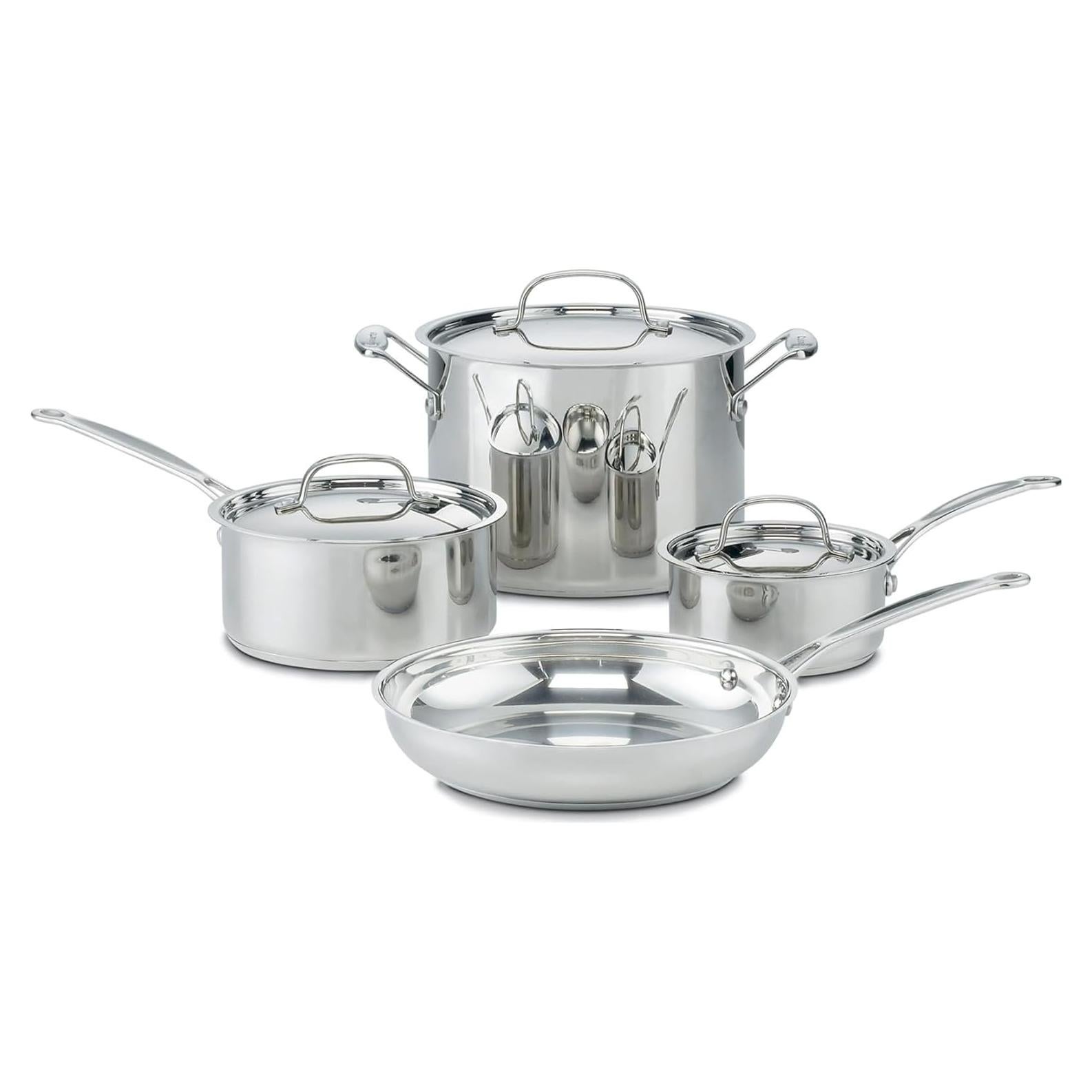 Juego de Utensilios de Cocina Cuisinart 7 Piezas Acero Inoxidable