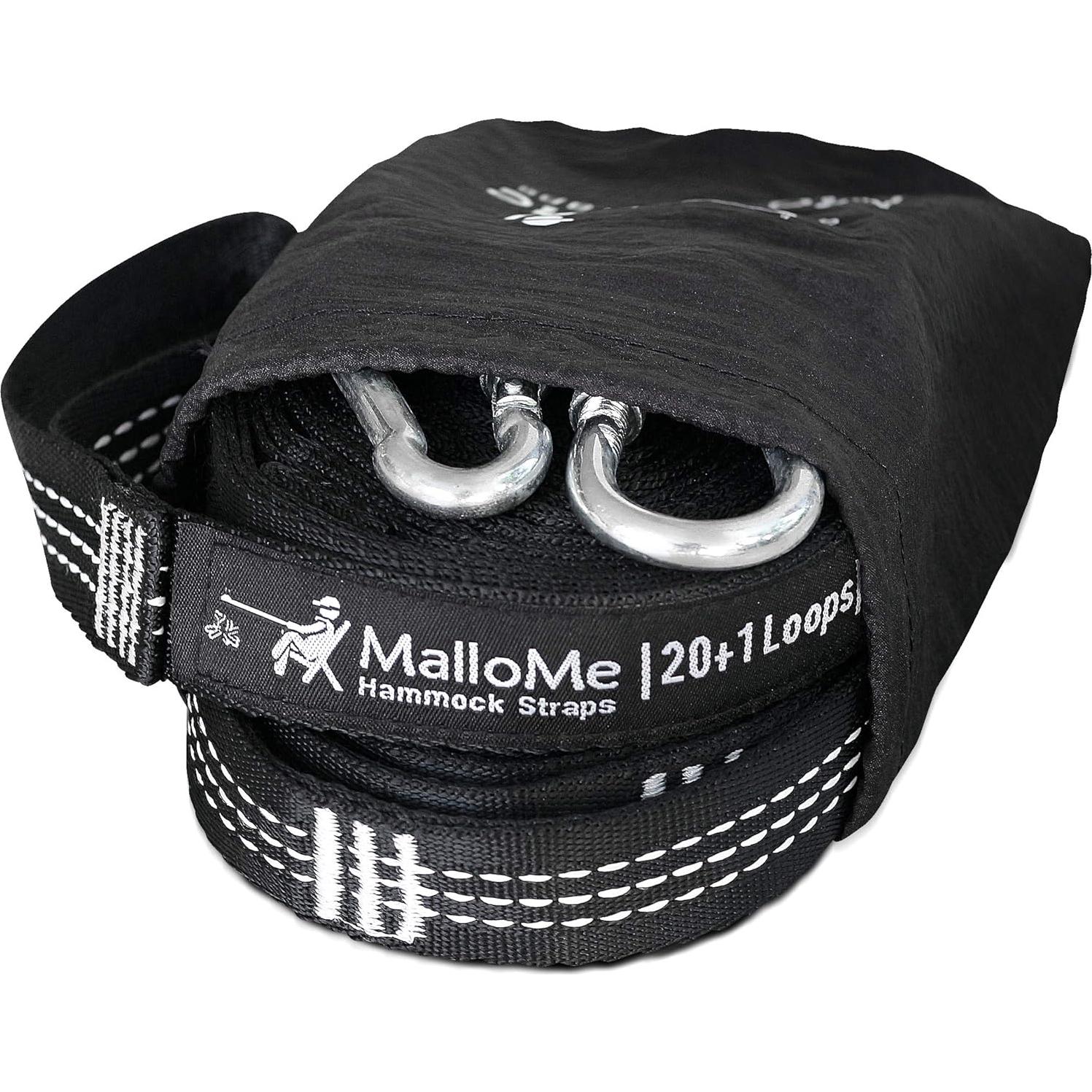 Cintas de Hamaca MalloMe XL - 2 Cintas 3,66 m 2000 kg