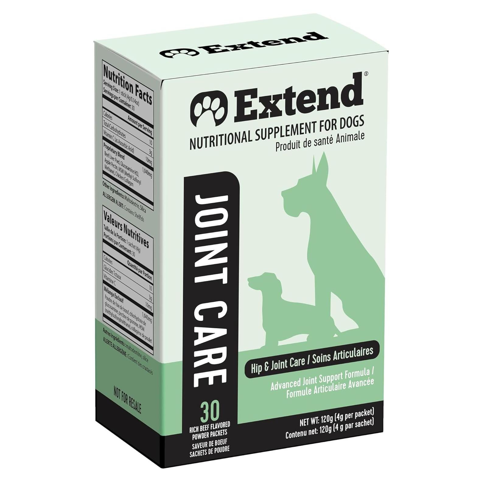 Suplemento Articular Extend para Perros - Glucosamina y MSM
