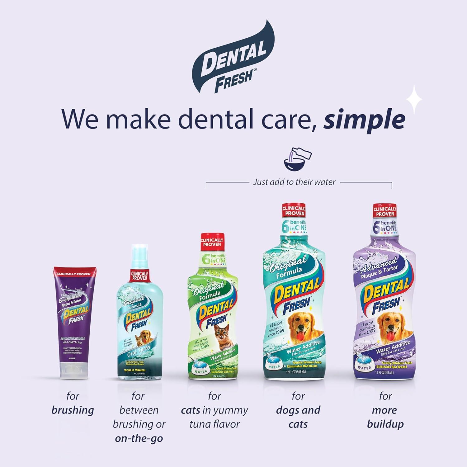 Aditivo Dental Fresh Avanzado para Perros y Gatos 226g