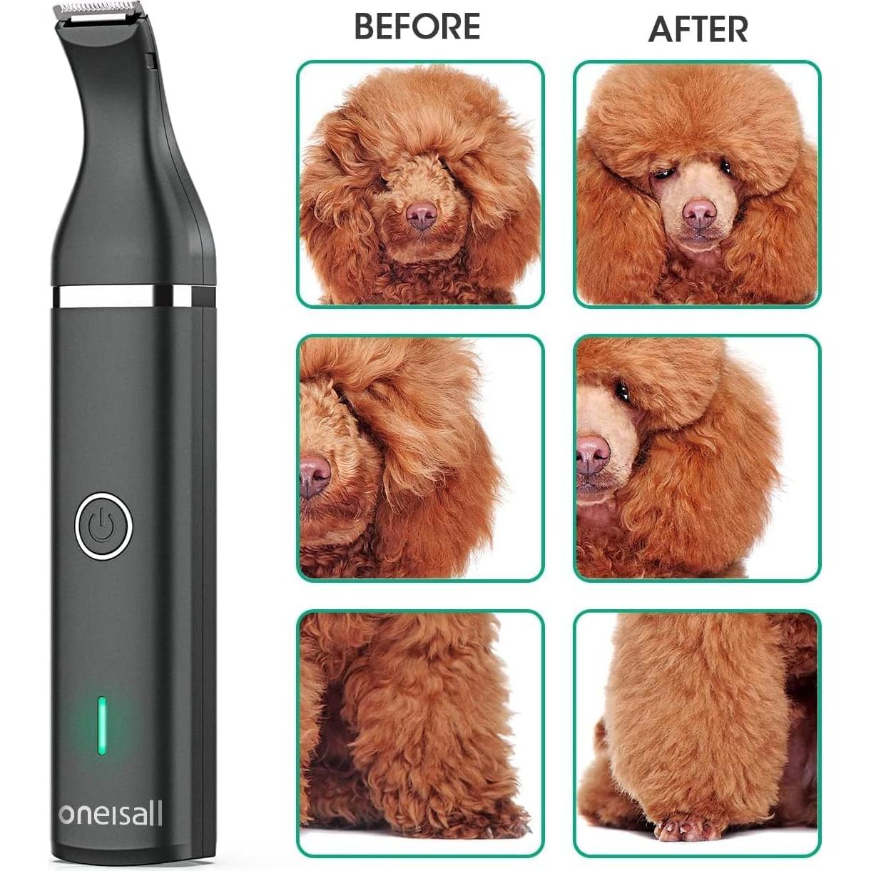 Cortapelos Inalámbrico para Perros Oneisall C61 - Bajo Ruido