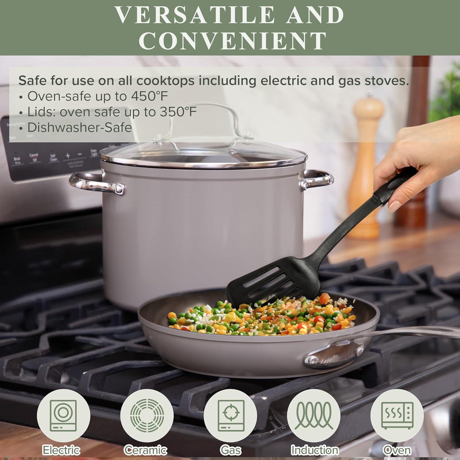 Juego de Utensilios de Cocina Nuwave 12 Piezas Cerámica