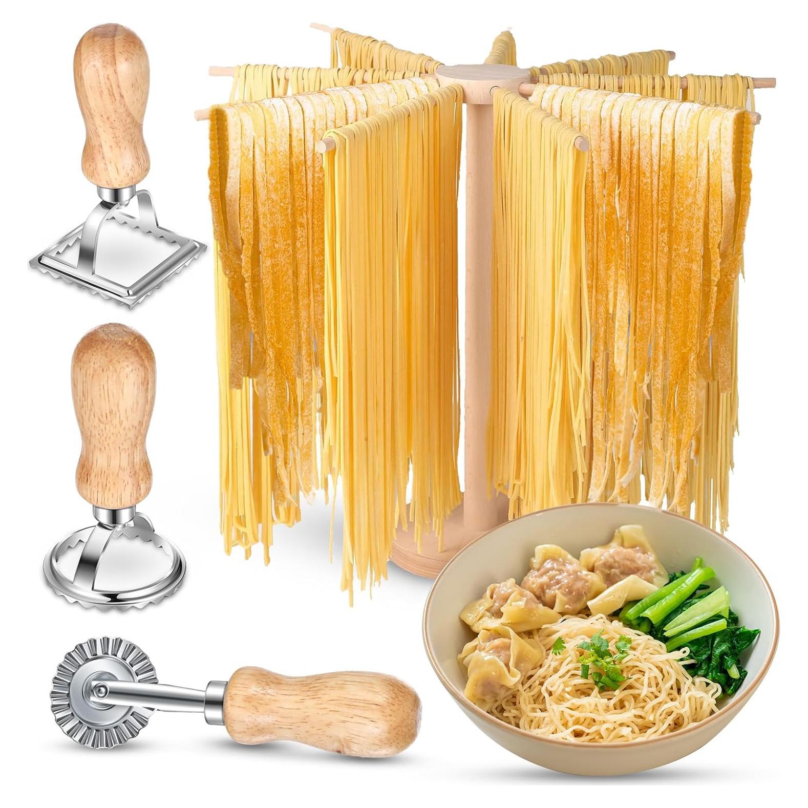 Soporte para Secar Pasta Baderke + Cortador de Ravioles