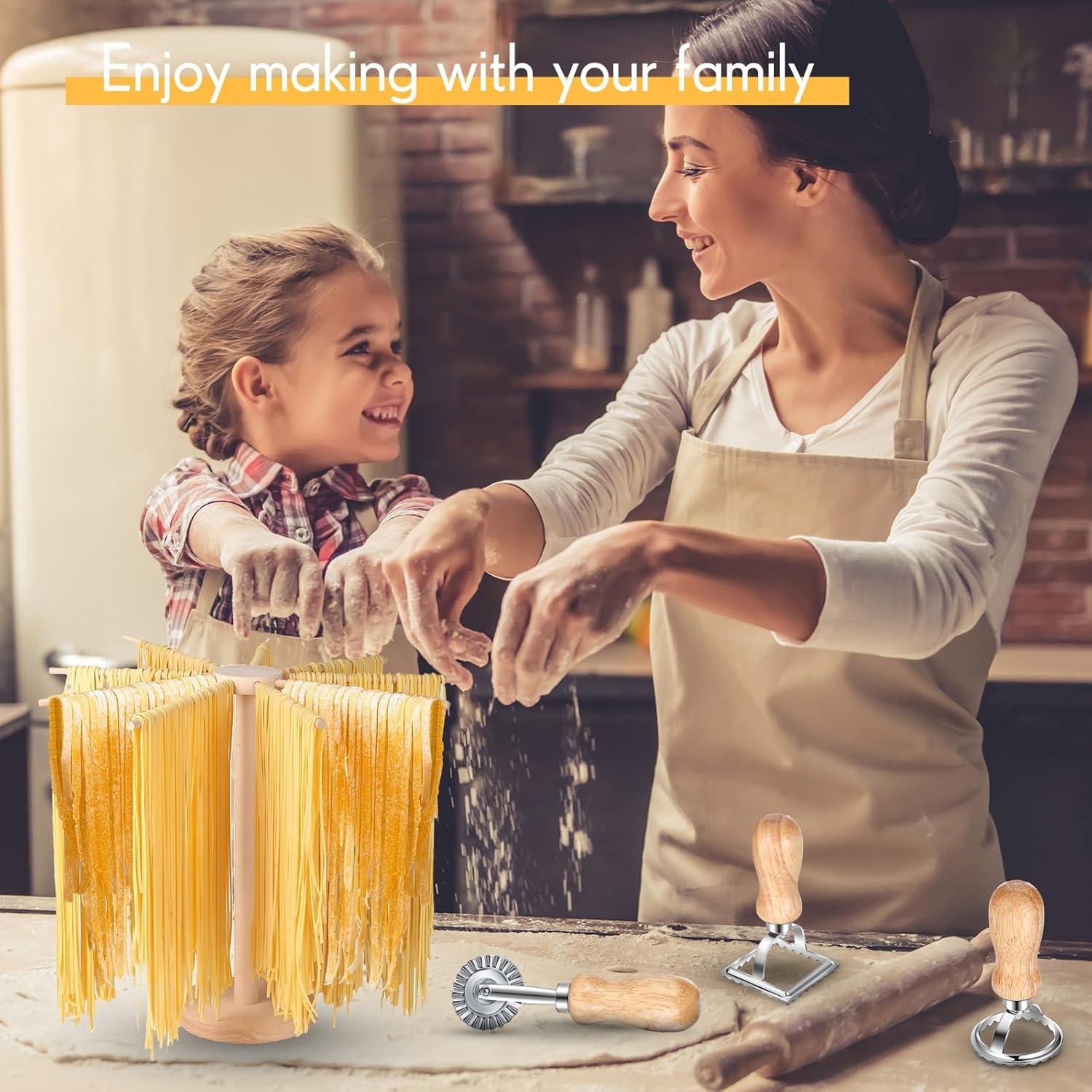 Soporte para Secar Pasta Baderke + Cortador de Ravioles