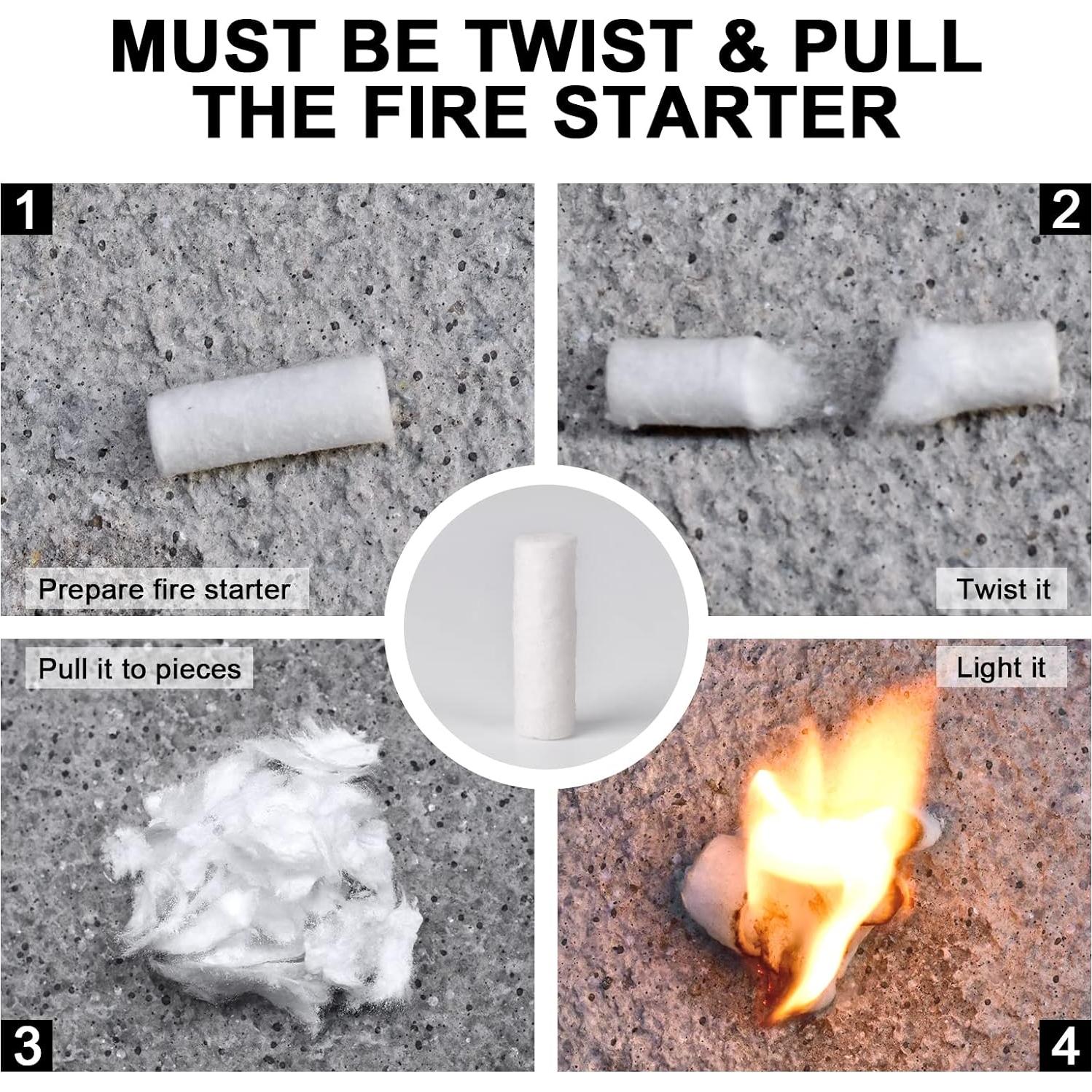 Encendedores de Fuego COTOUXKER para Camping 70 Cuentas