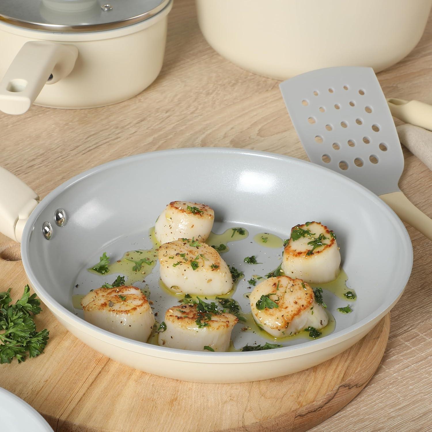 Juego de Utensilios de Cocina 10 Pzas Gibson Home Cerámica