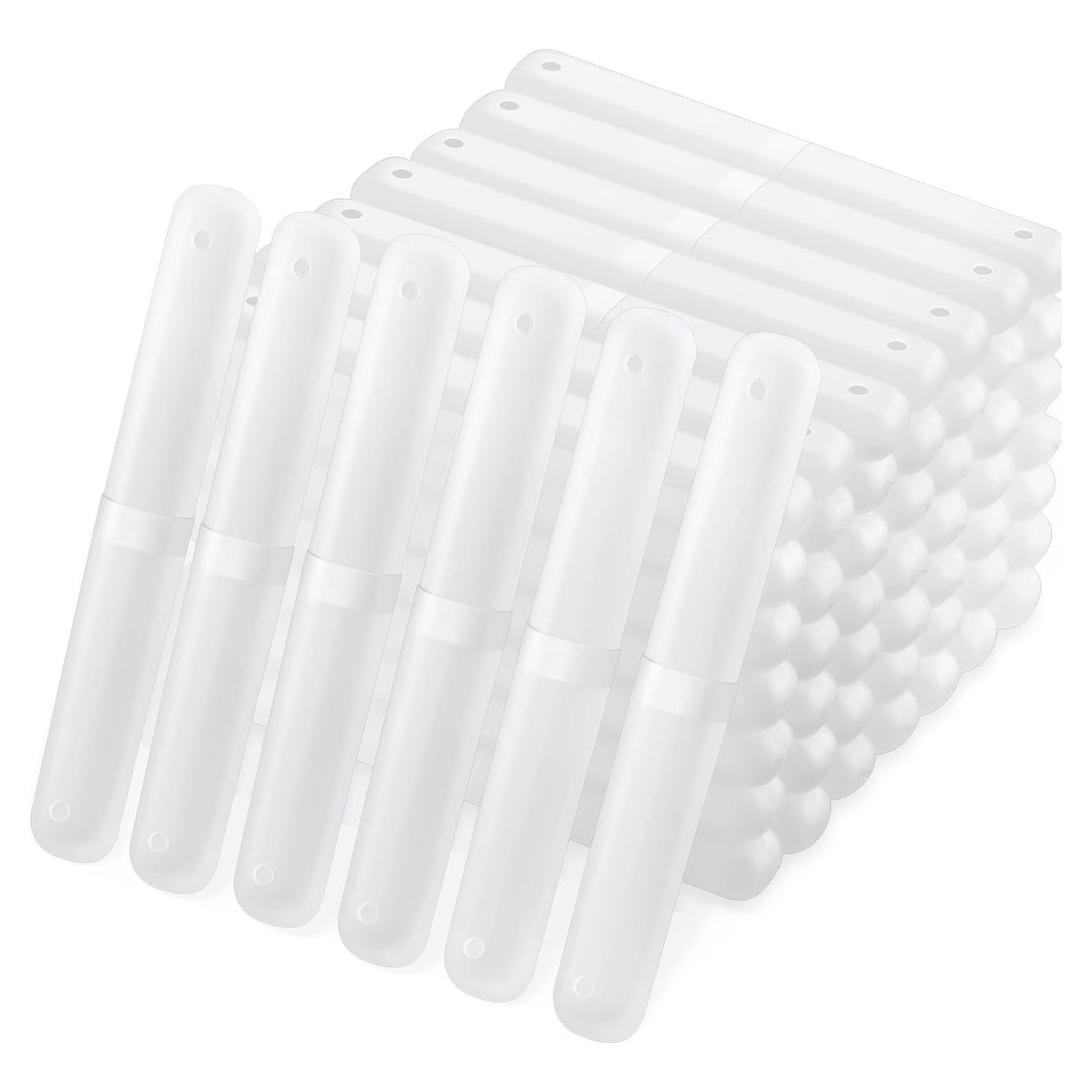 60 Fundas de Cepillo de Dientes Plástico Transparente Cunhill