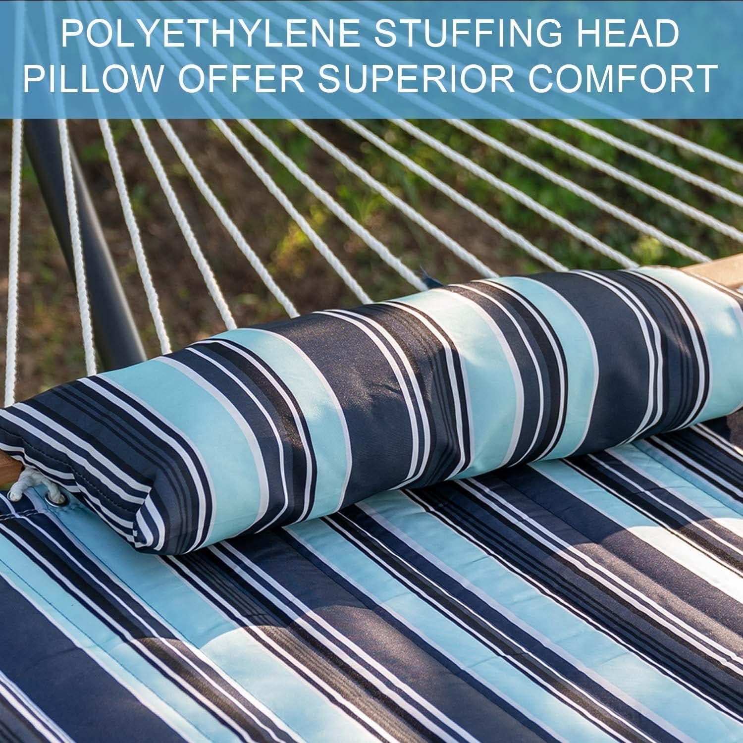 Hamaca Doble Lazy Daze 3.66m Acolchada con Almohada