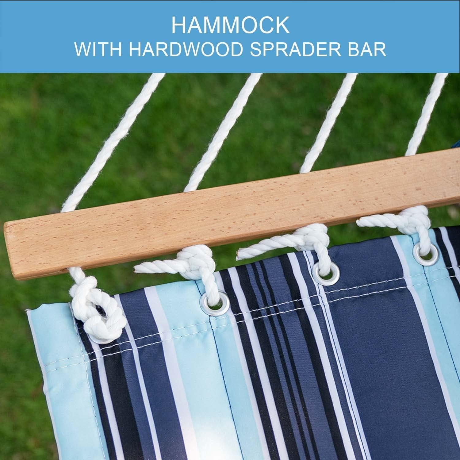 Hamaca Doble Lazy Daze 3.66m Acolchada con Almohada