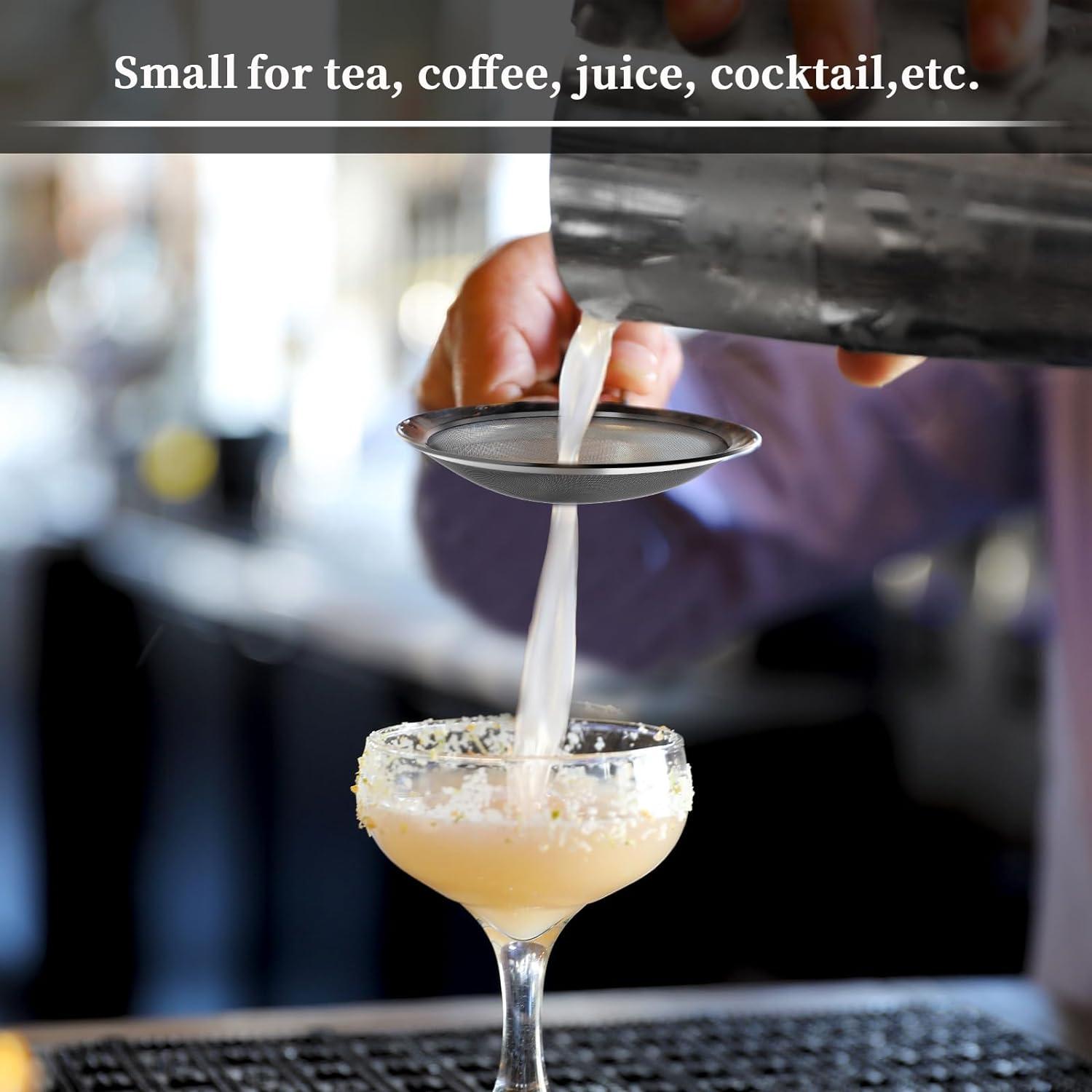 Cuchara de Malla Fina Newness Acero Inoxidable 304 Paquete de 3