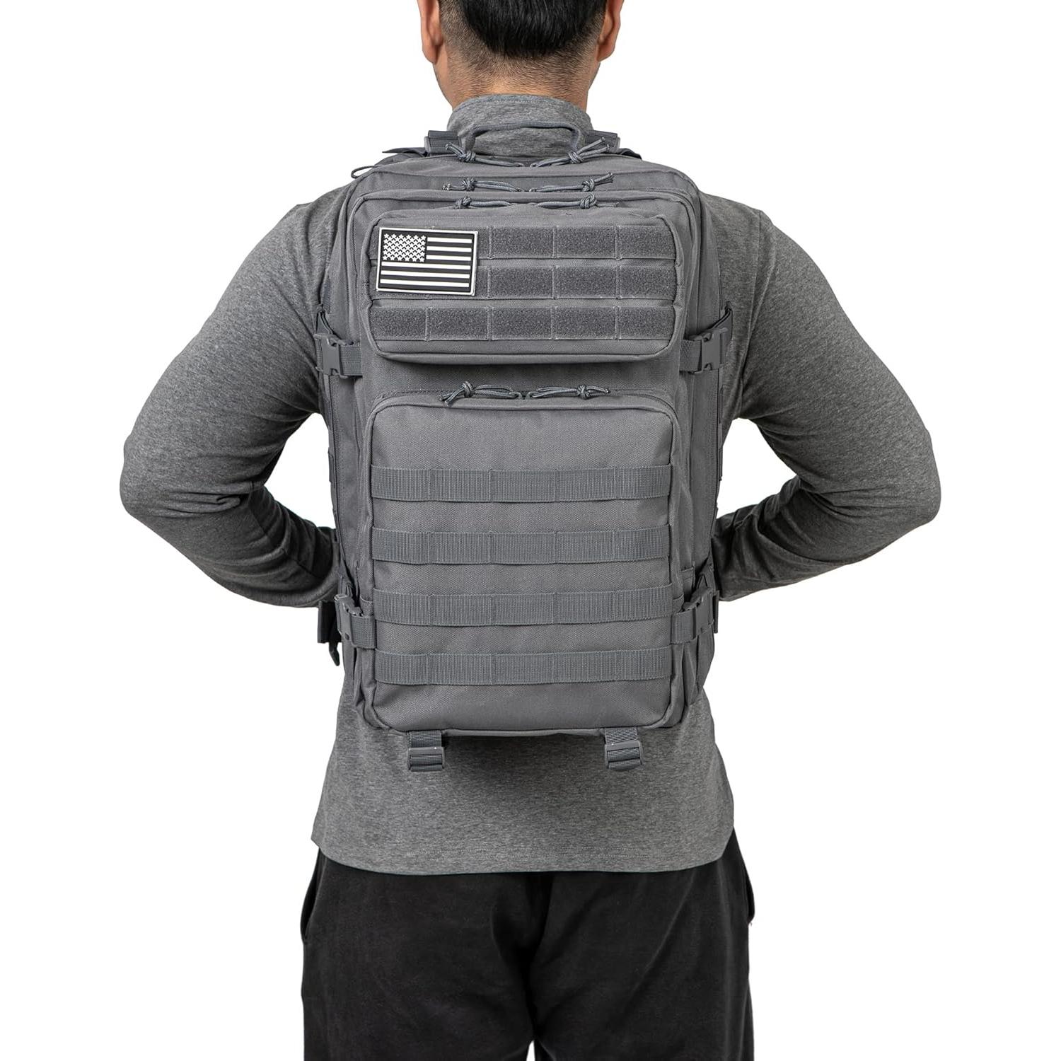 Mochila Táctica QT&QY 45L Militar Molle Senderismo