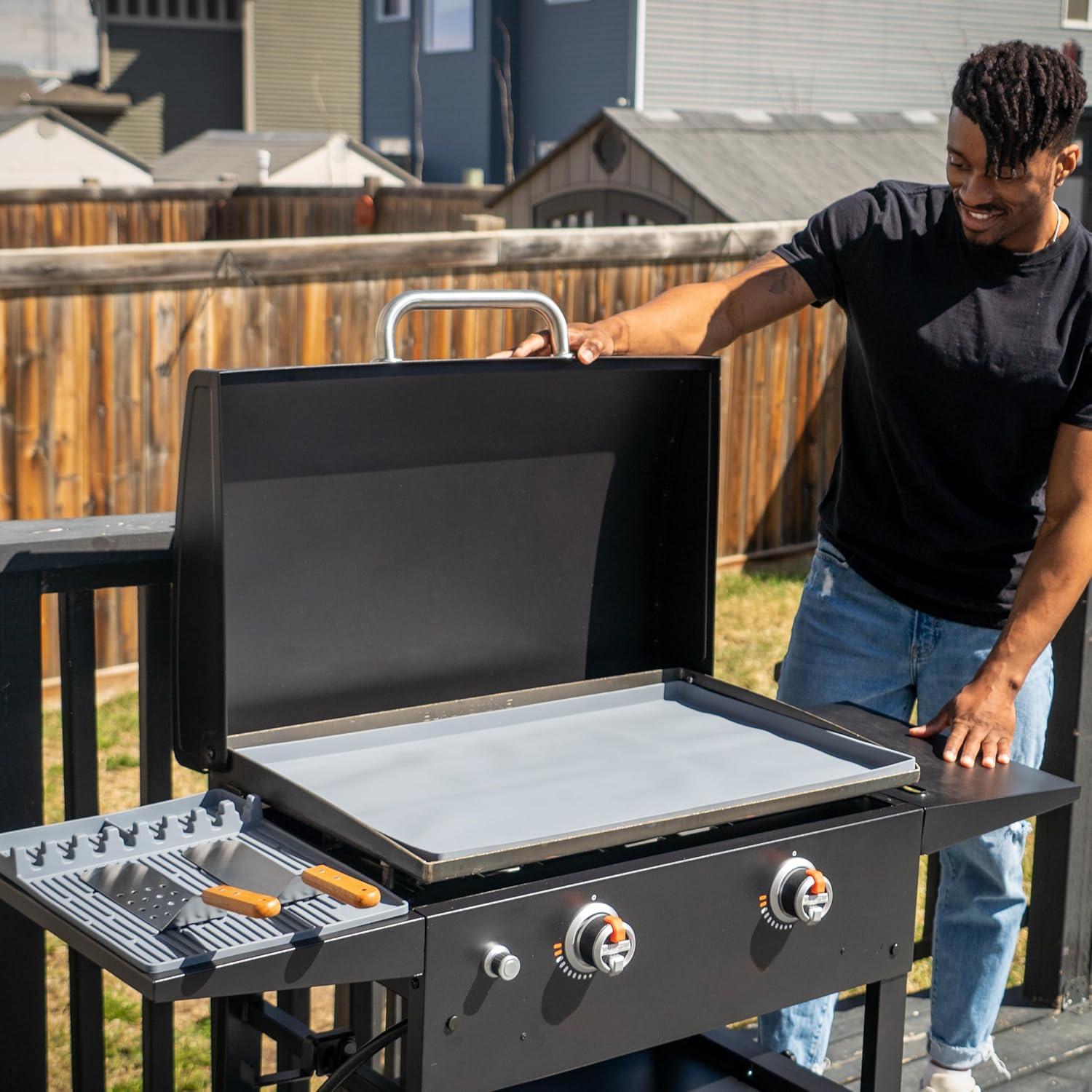 Cubierta de Silicona Tibi Ipsi 43 cm para Plancha Blackstone