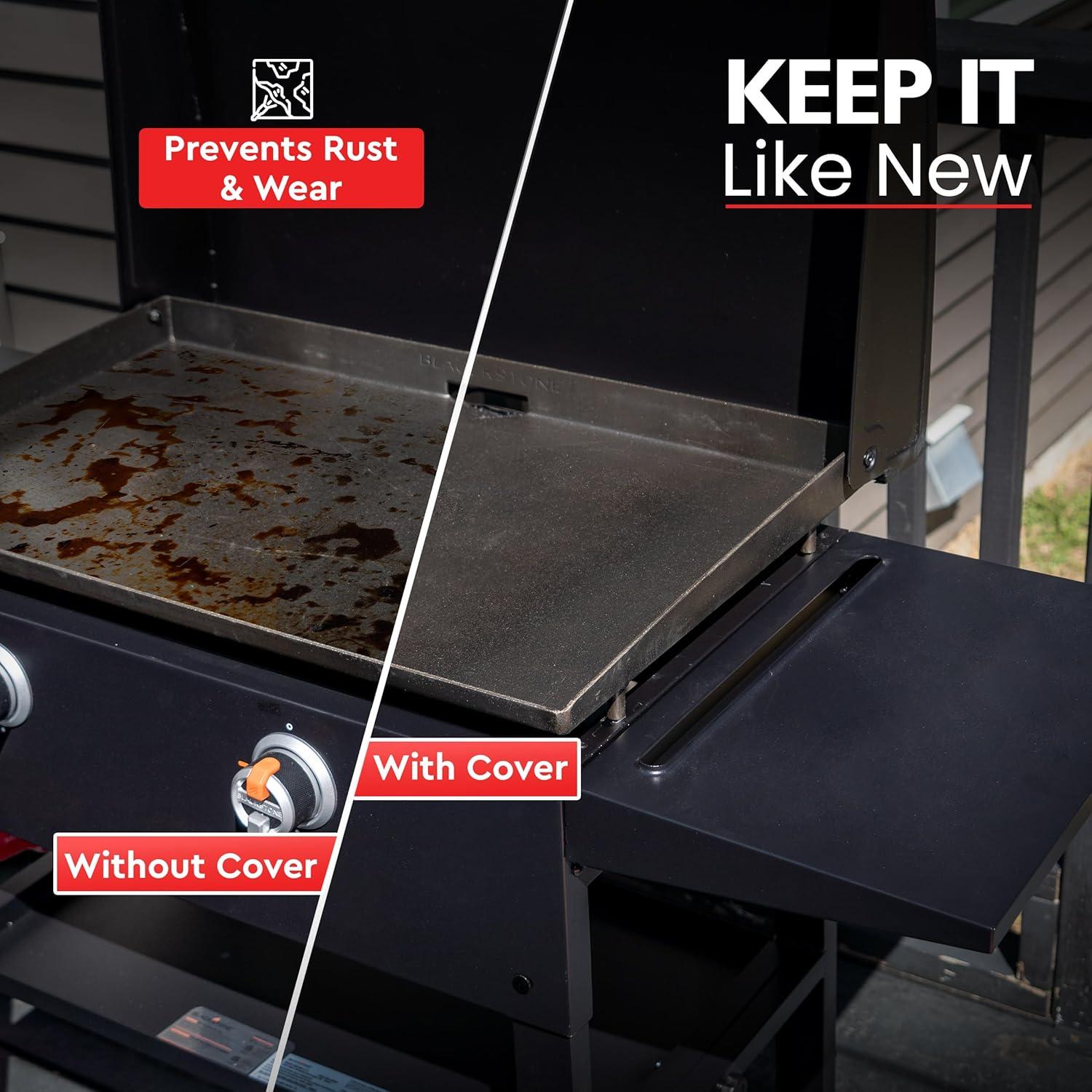 Cubierta de Silicona Tibi Ipsi 43 cm para Plancha Blackstone