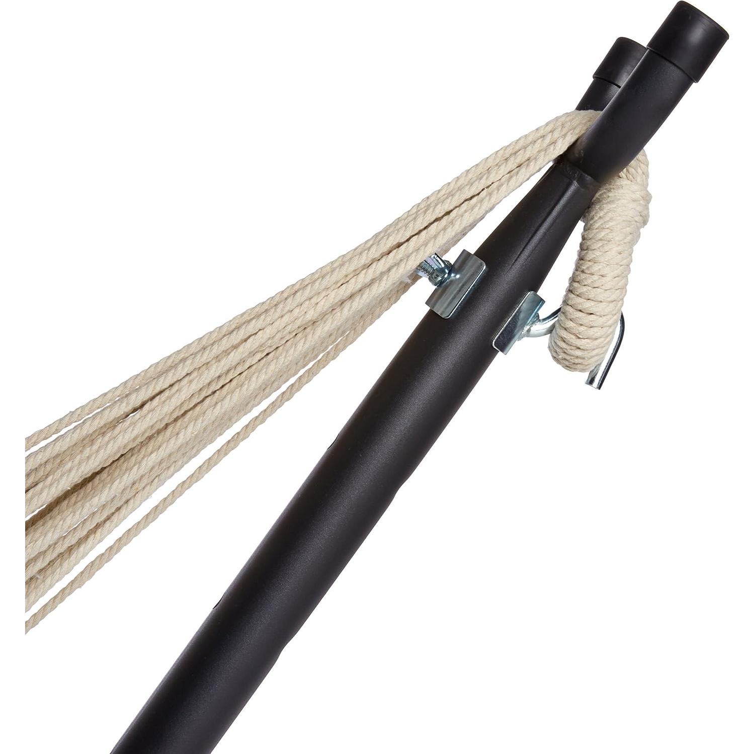 Hamaca Doble Amazon Basics con Soporte de Acero 213 kg