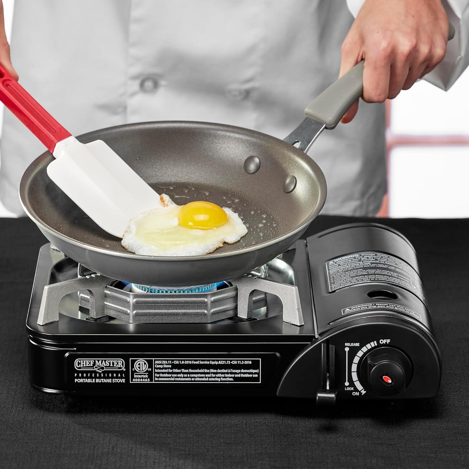 Estufa de Camping Chef Master 90027 Butano 7,650 BTU Portátil