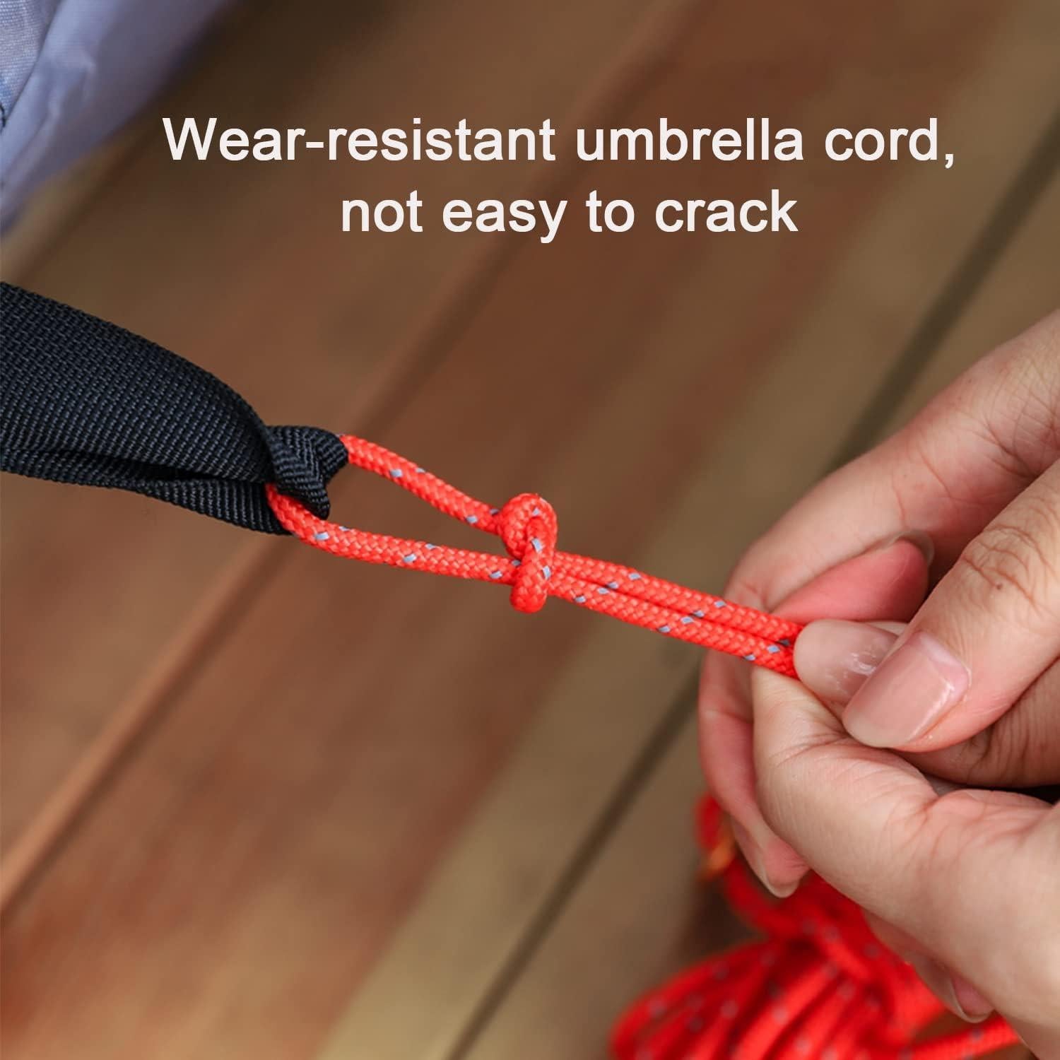 Cuerdas de Tienda Smithok 4mm 8 Piezas con Tensores Aluminio