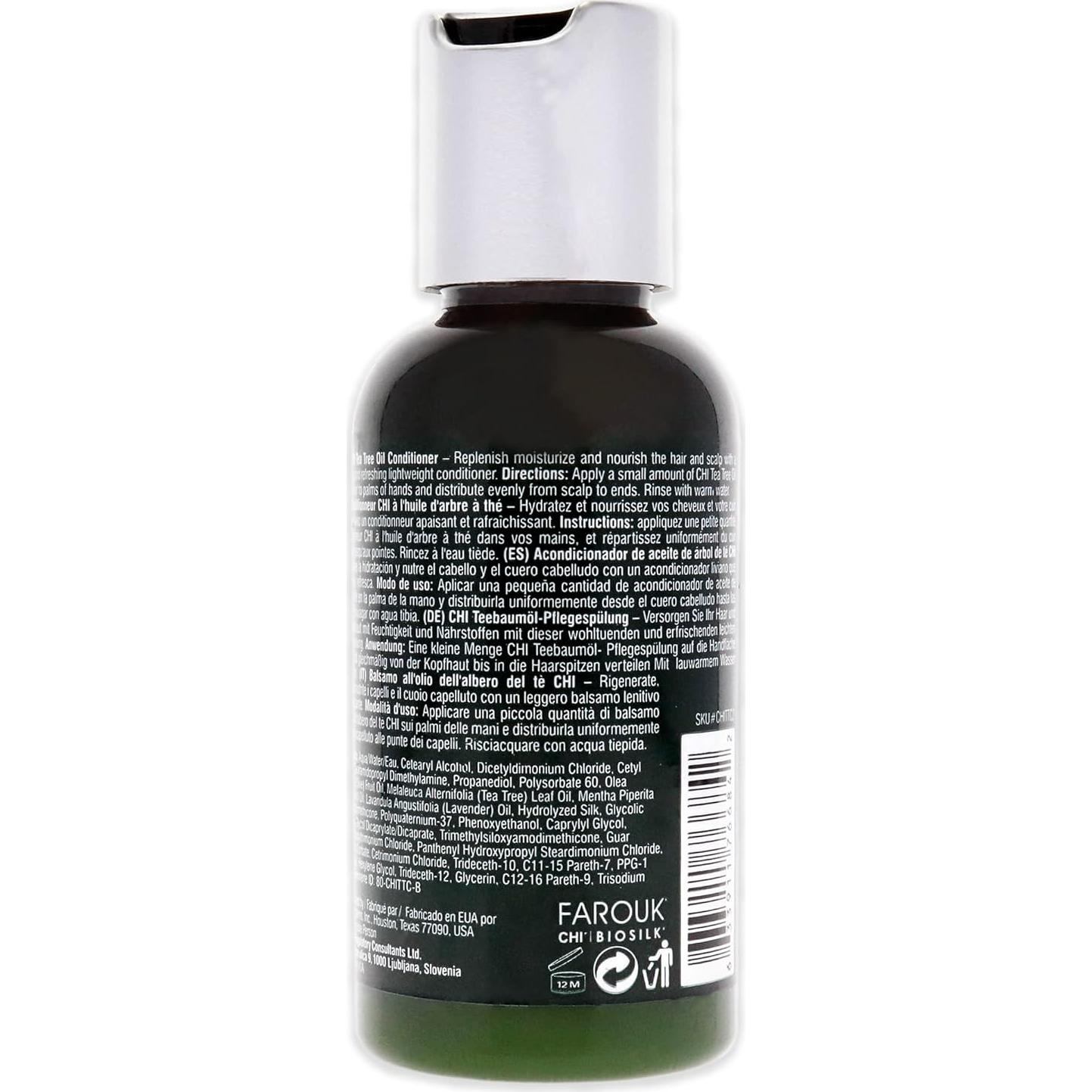Acondicionador de Aceite de Árbol de Té CHI 59 ml - Sin Sulfatos