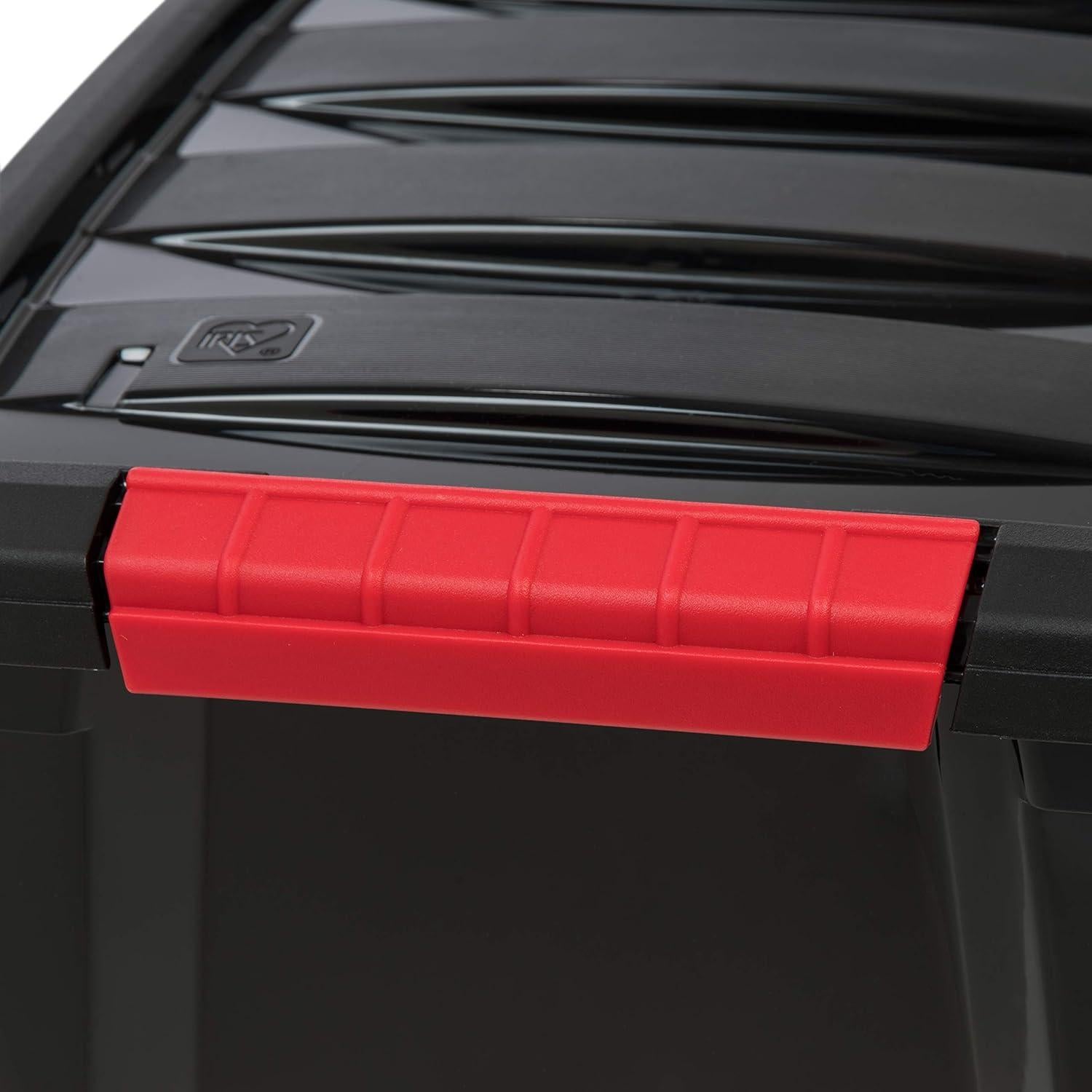 Contenedores de Almacenamiento IRIS USA 13 Qt Apilables 6 Pzas