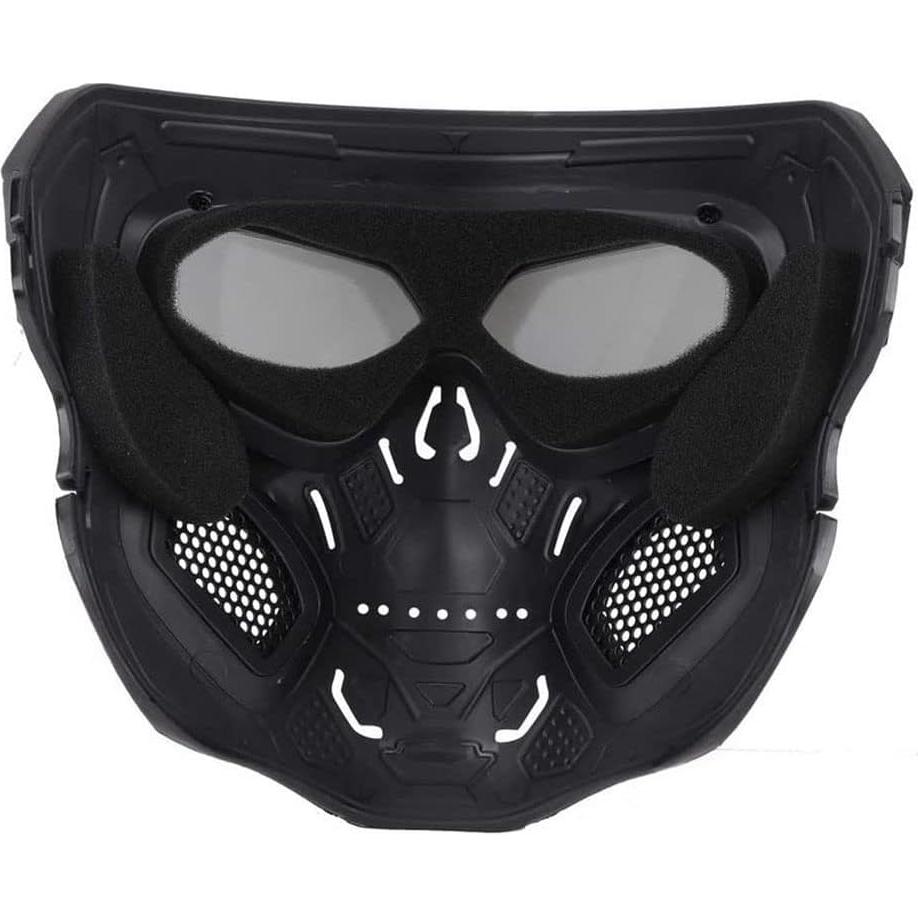 Máscara Táctica Completa Hdlsina HL-31 con Auriculares