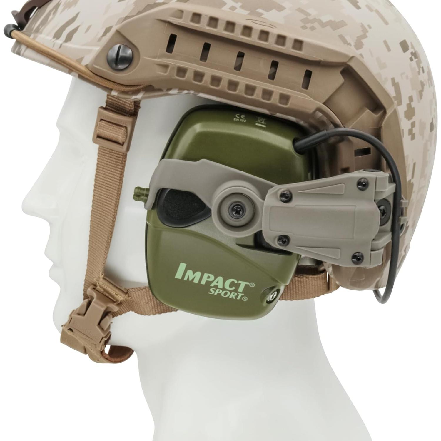 Adaptador de Rail ARC HEARFALCOM para Cascos Tácticos