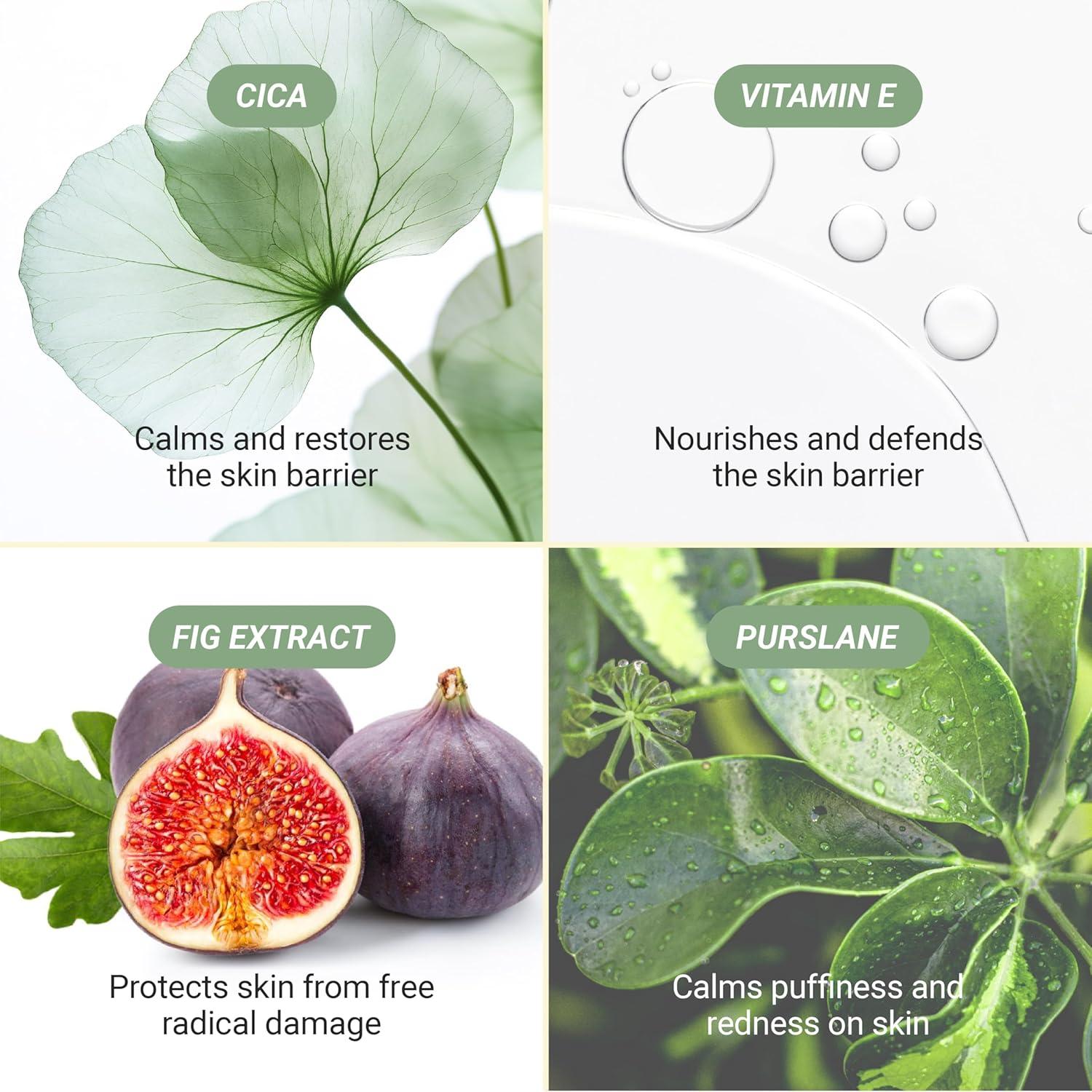 Meebak CICA Toner Spray | Korean Face Mist | Facial Spray with Centella Asiatica & Vitamin E | Soothing Face Toner for Sensitive, Oily, and Combination Skin | 4 fl oz