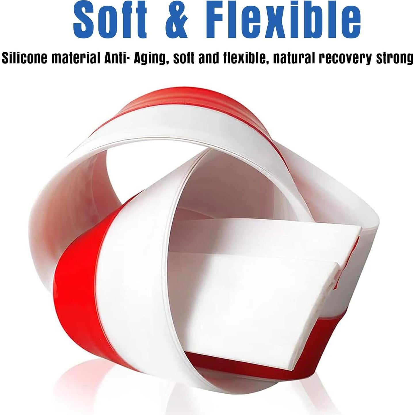 Tapón de Draft Ampliado JKW-2P 3.4" W x 99 cm L Blanco 2 Pack