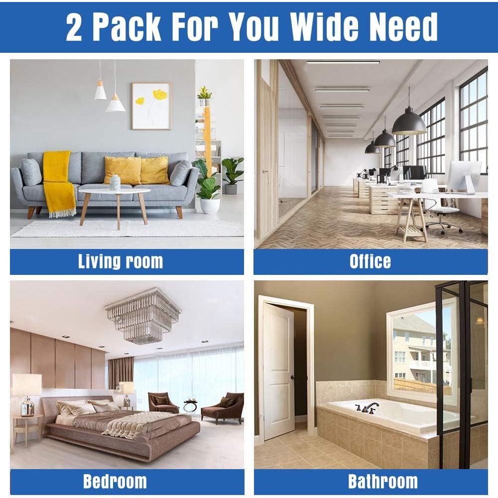 Tapón de Draft Ampliado JKW-2P 3.4" W x 99 cm L Blanco 2 Pack