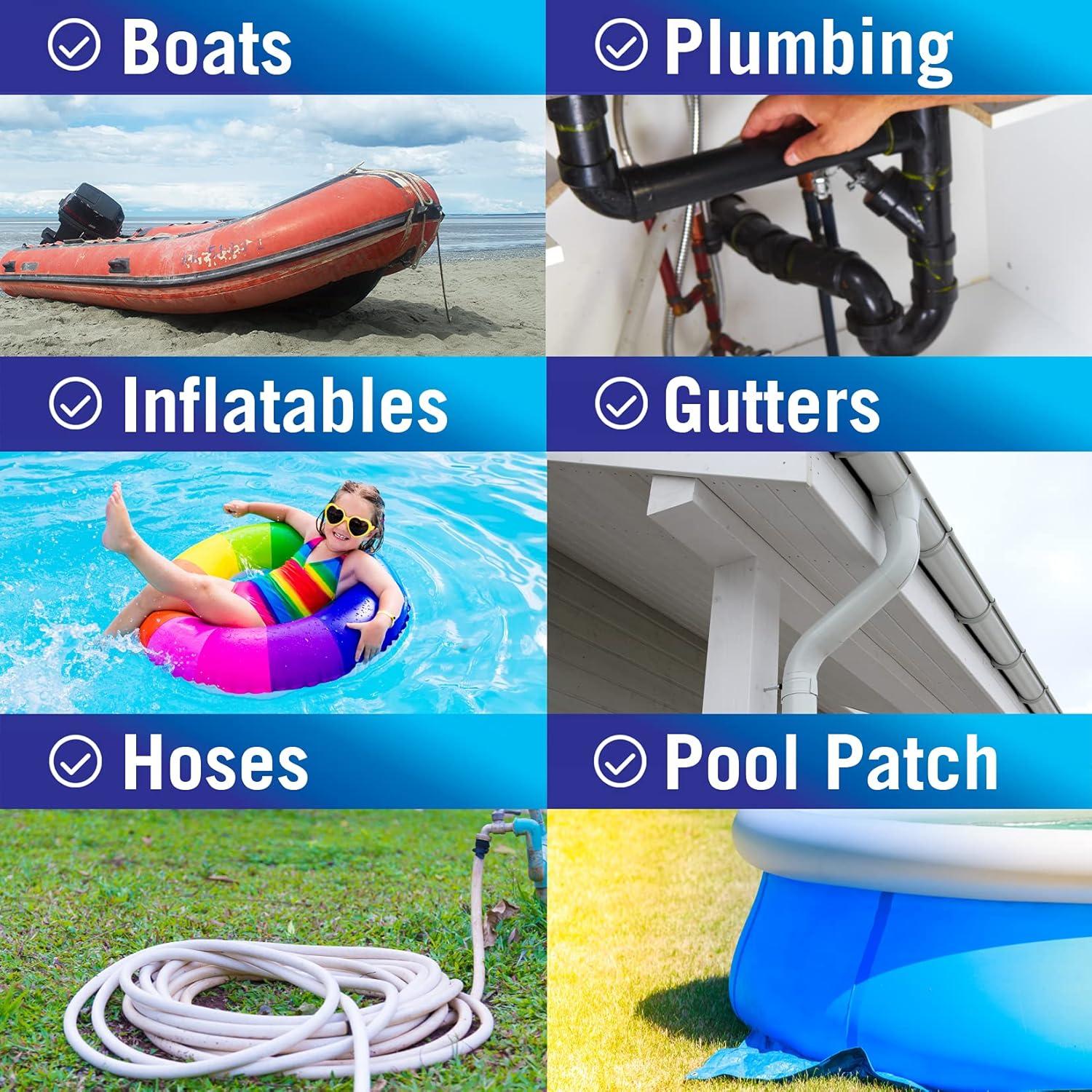 Cinta Impermeable Negra Better Boat 4" x 4.57 m para Filtraciones