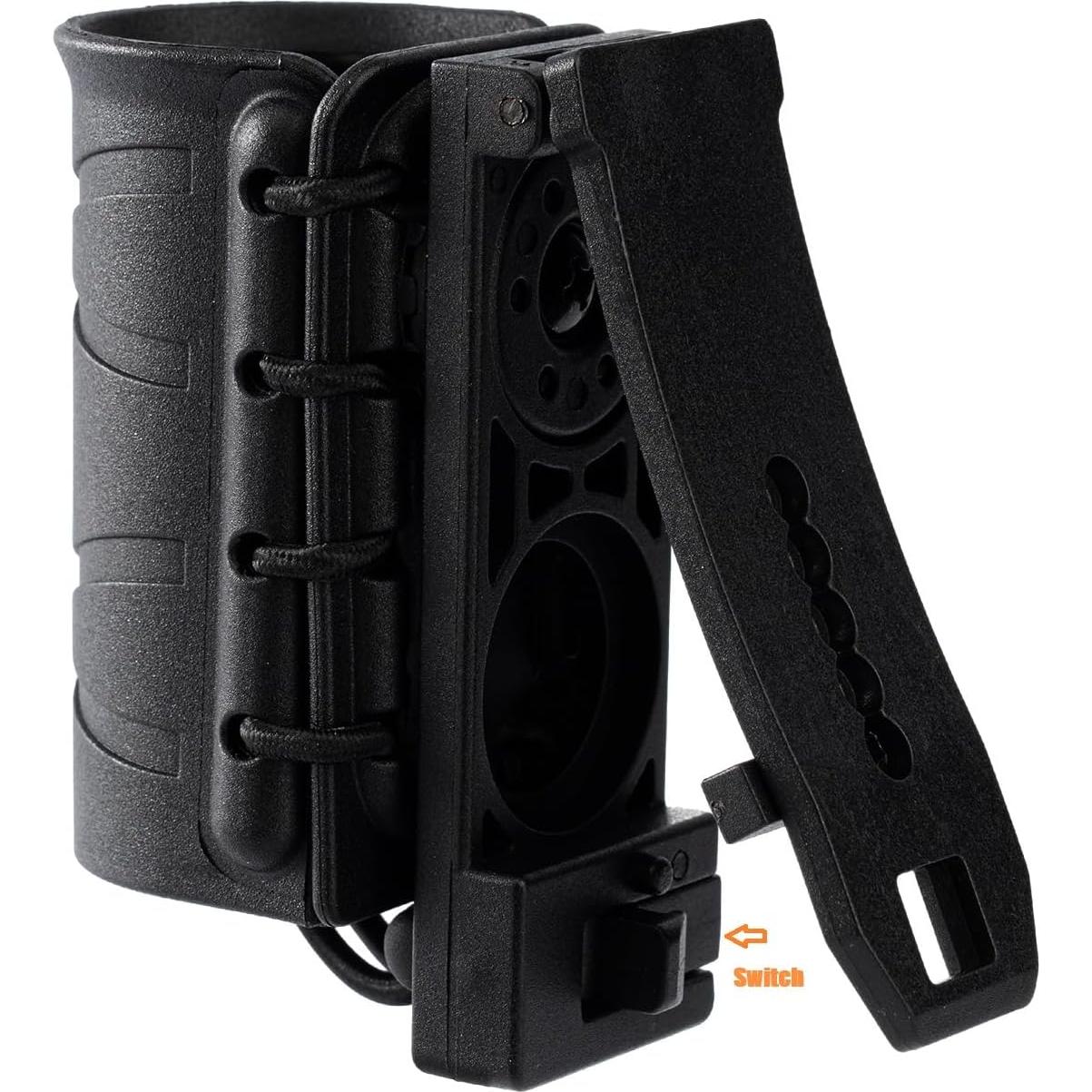 Funda Abierta TACNEX para Spray OC MK3/MK4 Nylon Negro