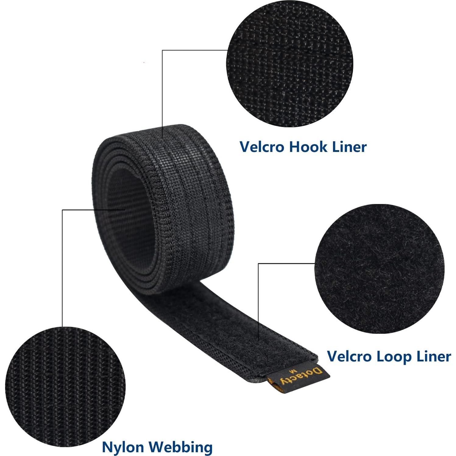 Gancho de Cinturón Interior Dotacty 5,72 cm Negro Ajustable