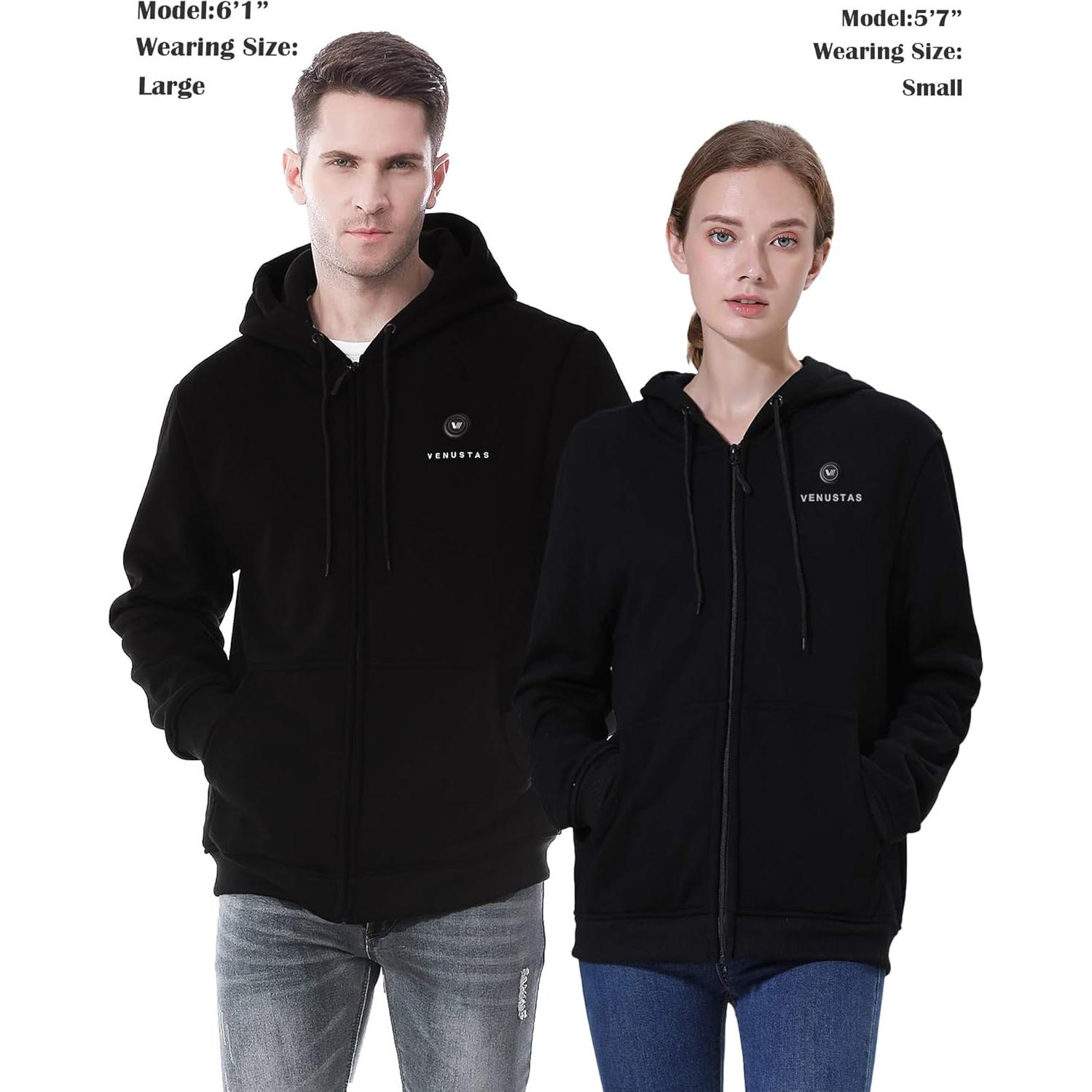 Sudadera Térmica Unisex Venustas con Batería 5000mAh