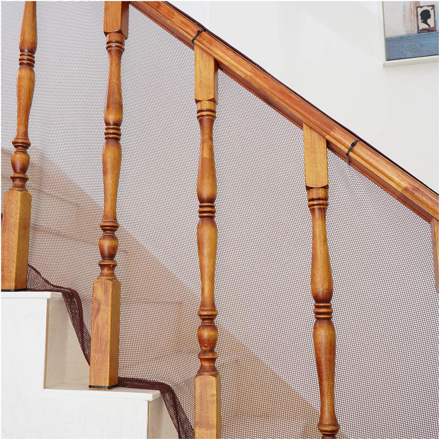 Red de Seguridad Infantil Minne Baby 3m x 0.9m Marrón