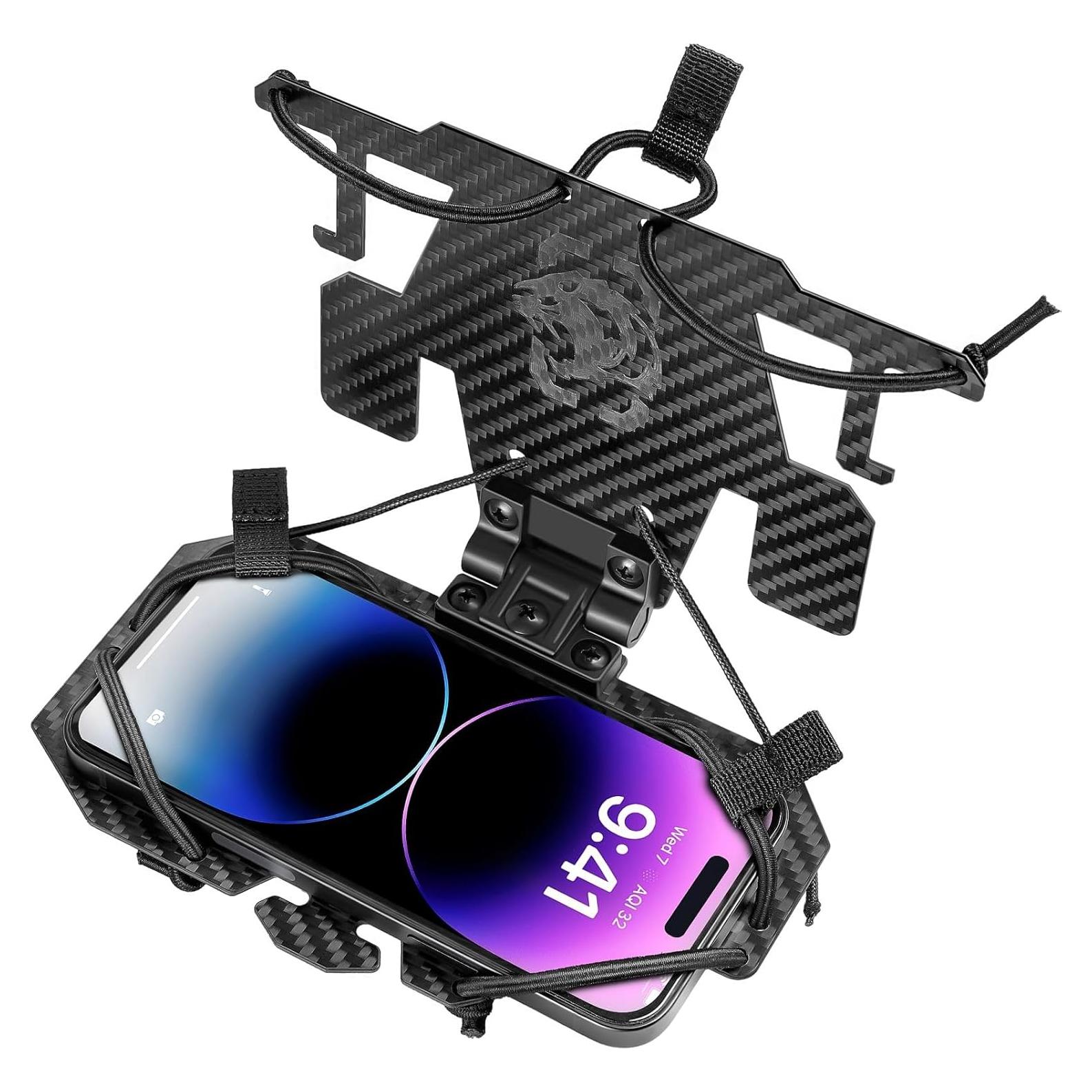 Soporte para Teléfono MOLLE OneTigris 2.0 Ajustable Negro