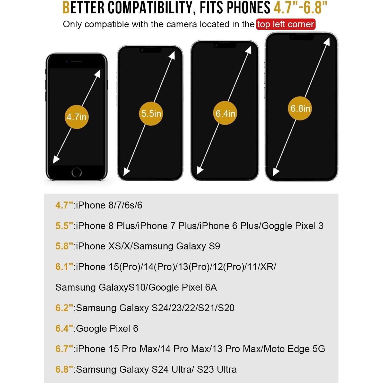 Soporte para Teléfono MOLLE OneTigris 2.0 Ajustable Negro