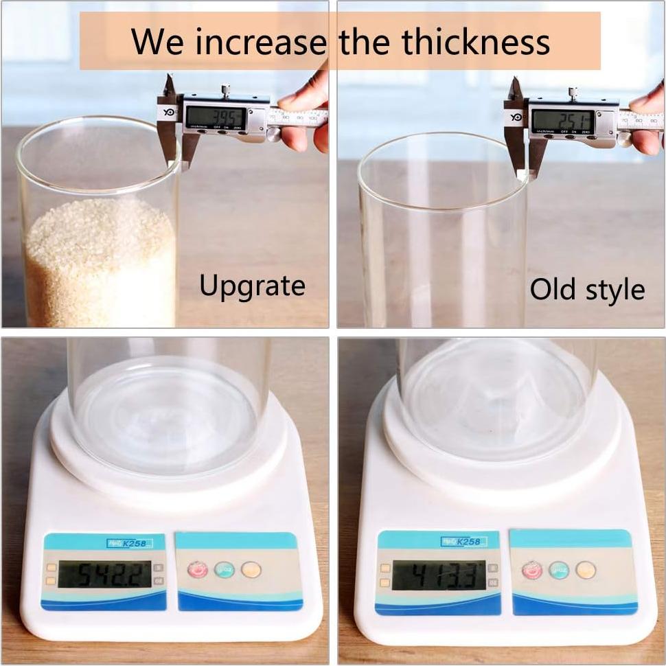 Tarro de Almacenamiento de Vidrio 1800ml Leaves and Trees