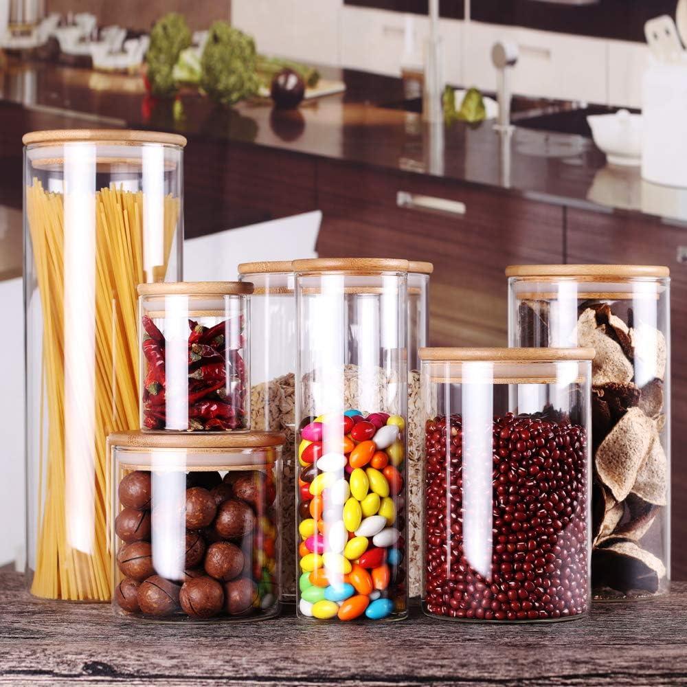 Tarro de Almacenamiento de Vidrio 1800ml Leaves and Trees