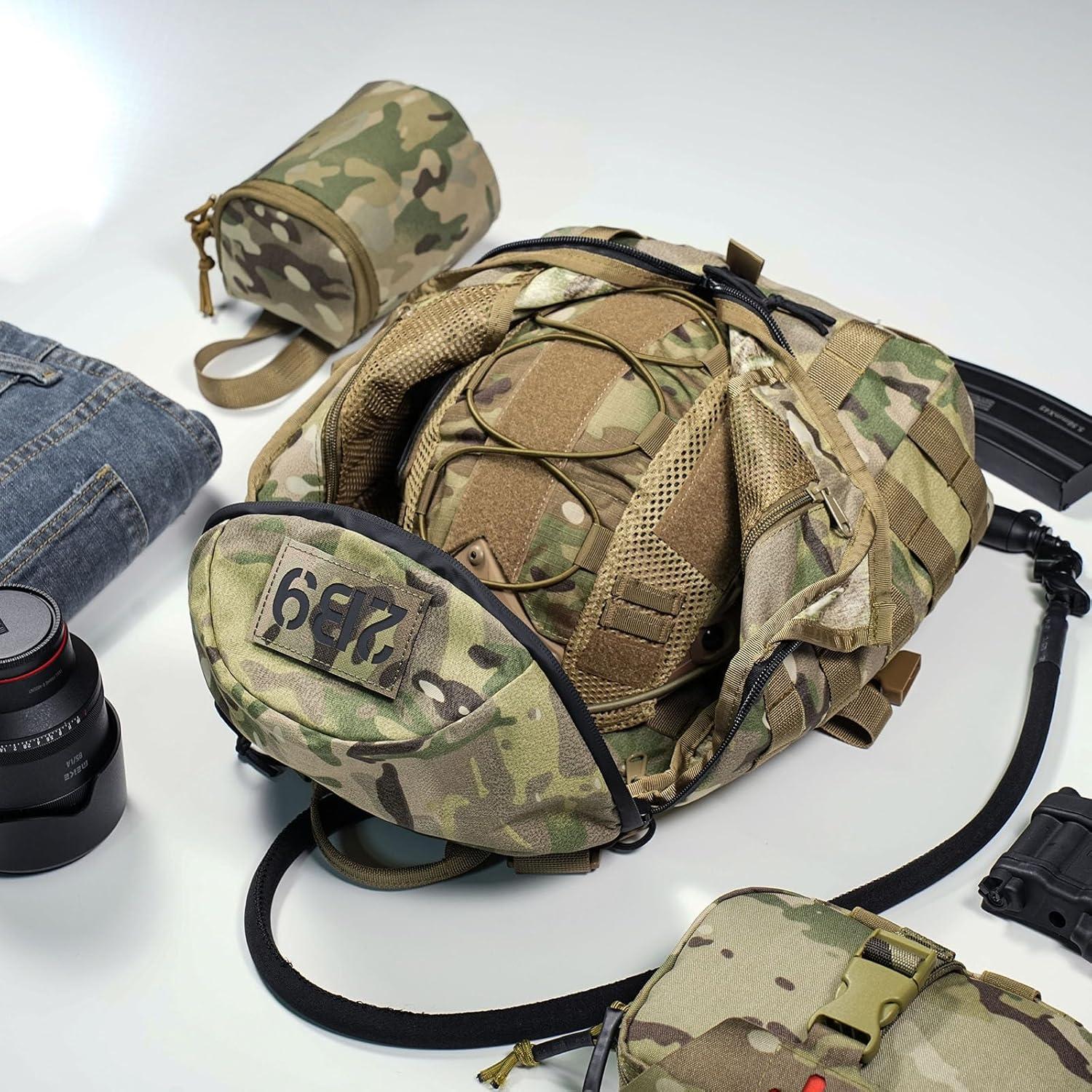 Mochila Táctica Warrior Assault 20L para Casco y Equipo