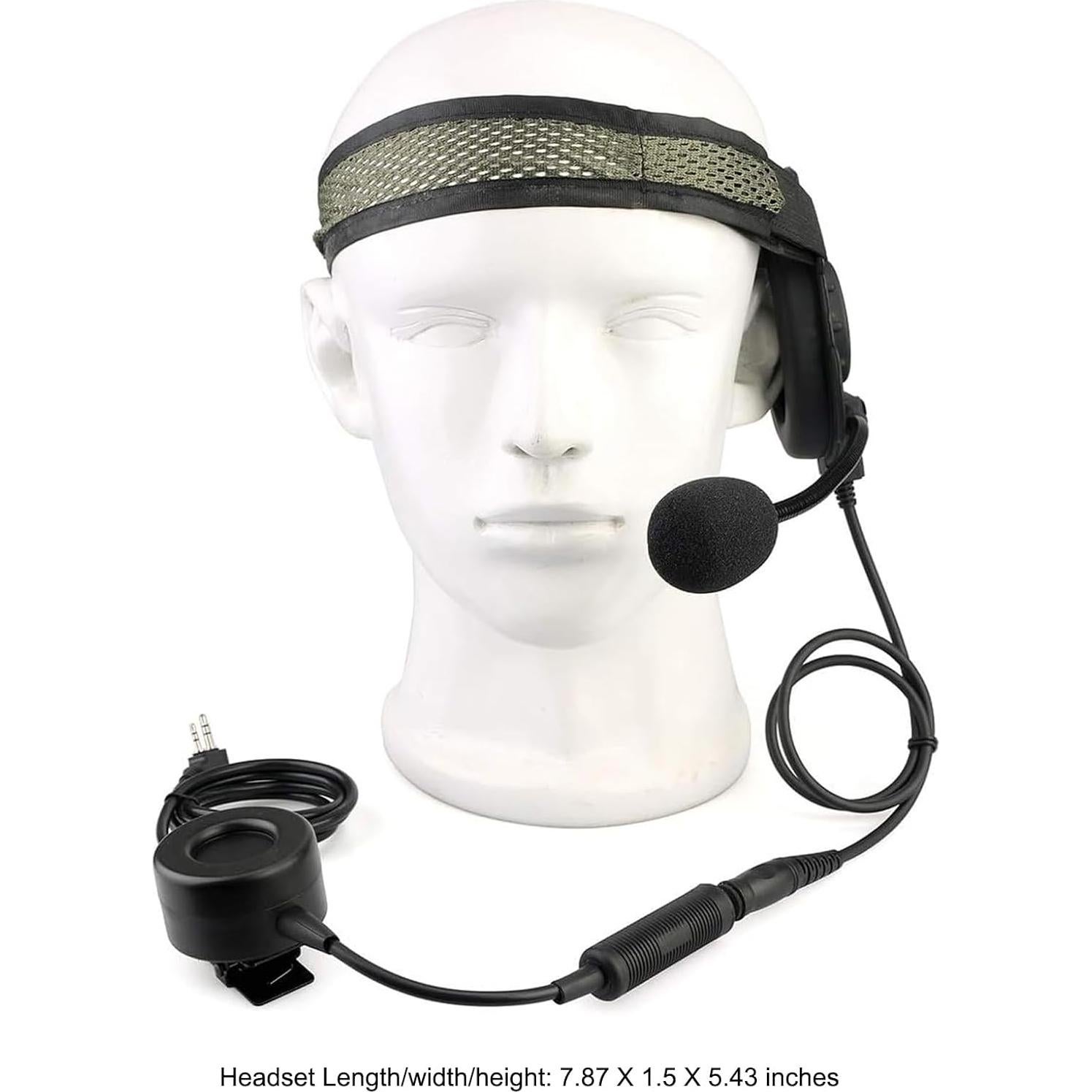 Auricular Táctico Retevis EH060K para Walkie Talkie