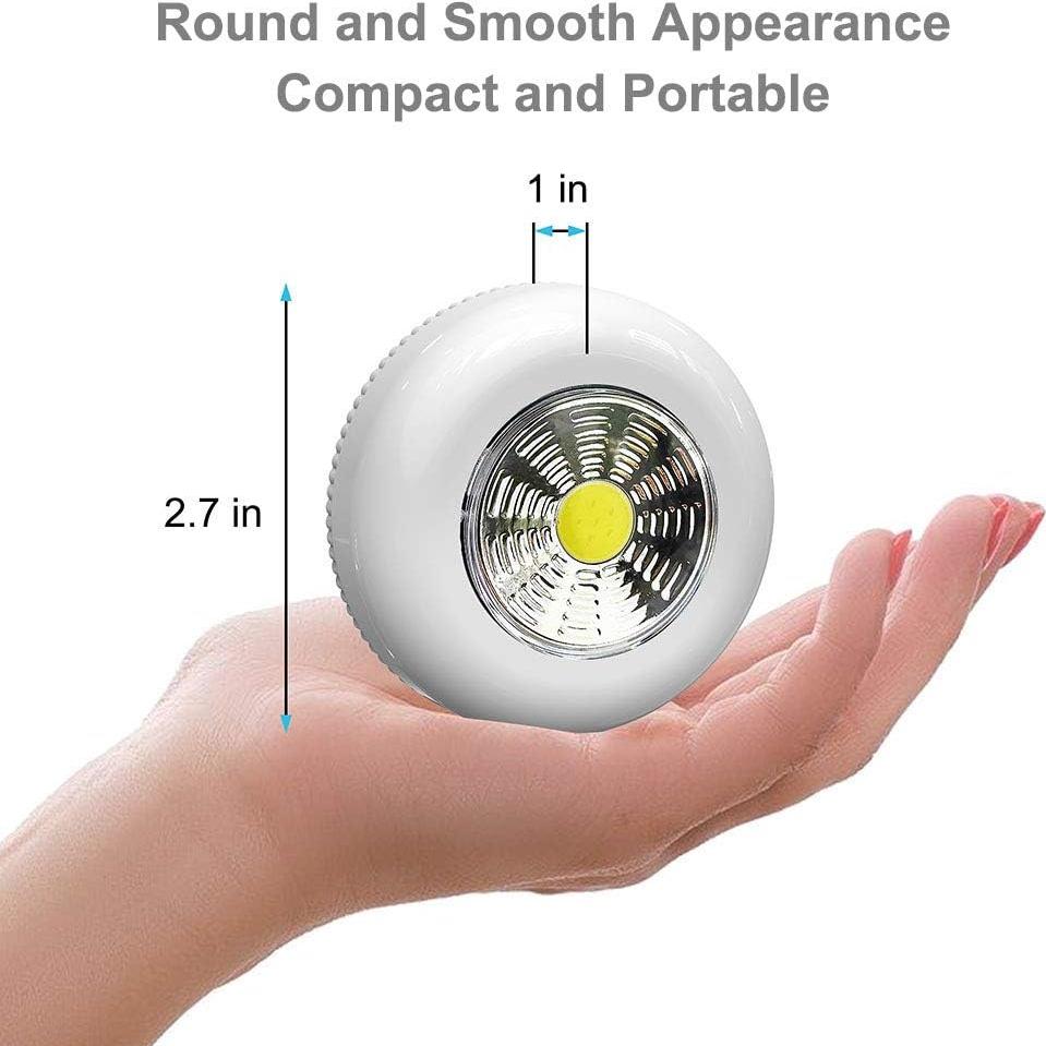 Luz Táctil LED Portátil VICOX - Paquete de 6, 50 Lúmenes