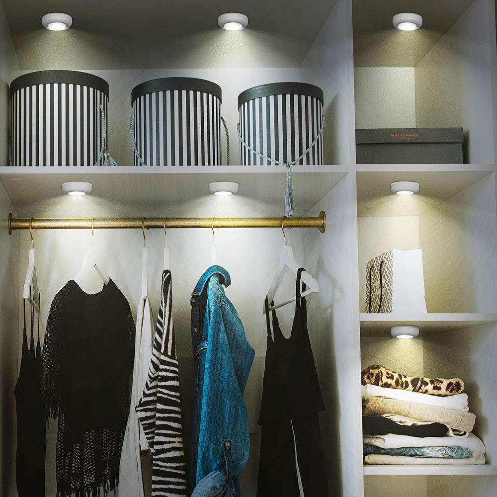 Luz Táctil LED Portátil VICOX - Paquete de 6, 50 Lúmenes