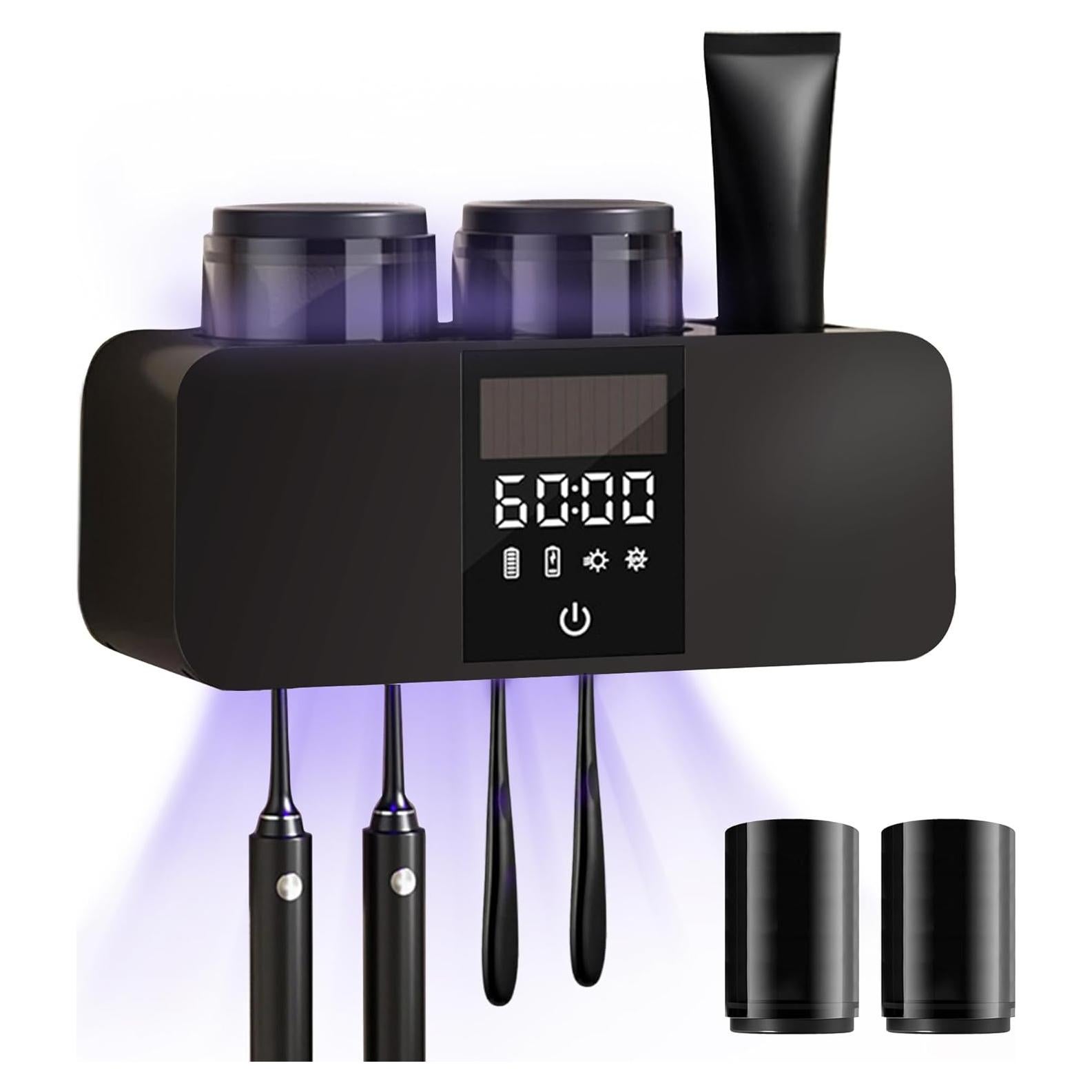 Soporte de Cepillos de Dientes Stageya 341230-Heise Negro