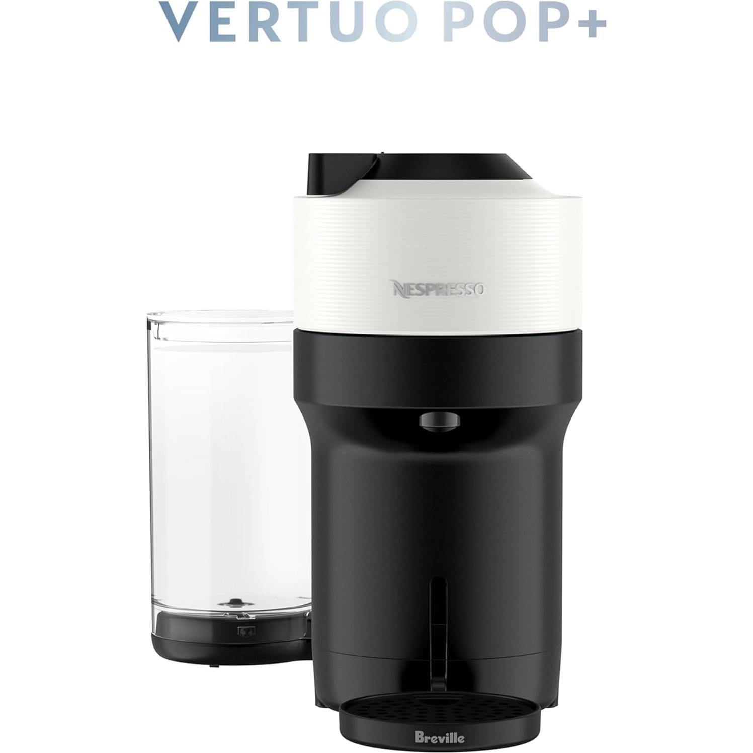 Cafetera Nespresso Vertuo Pop+ Breville Blanco Compacta