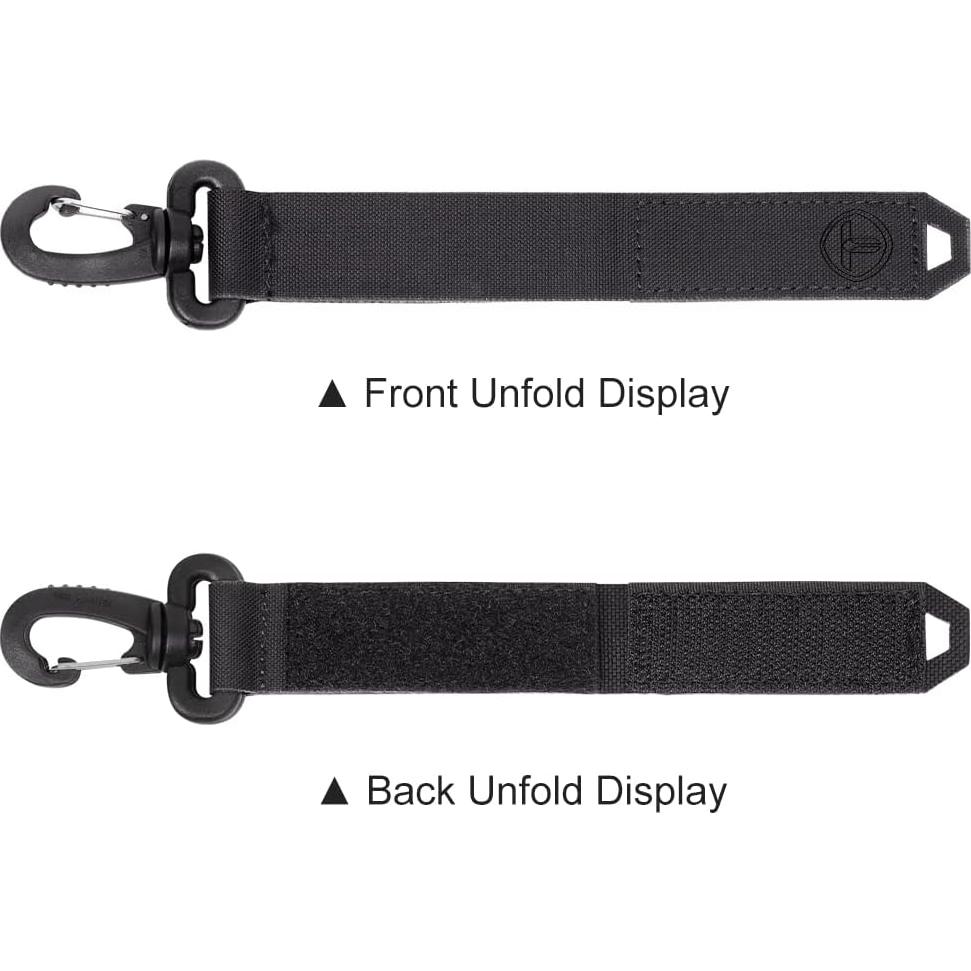 Clip Táctico TOPTACPRO TP8903 Nylon Negro EDC MOLLE