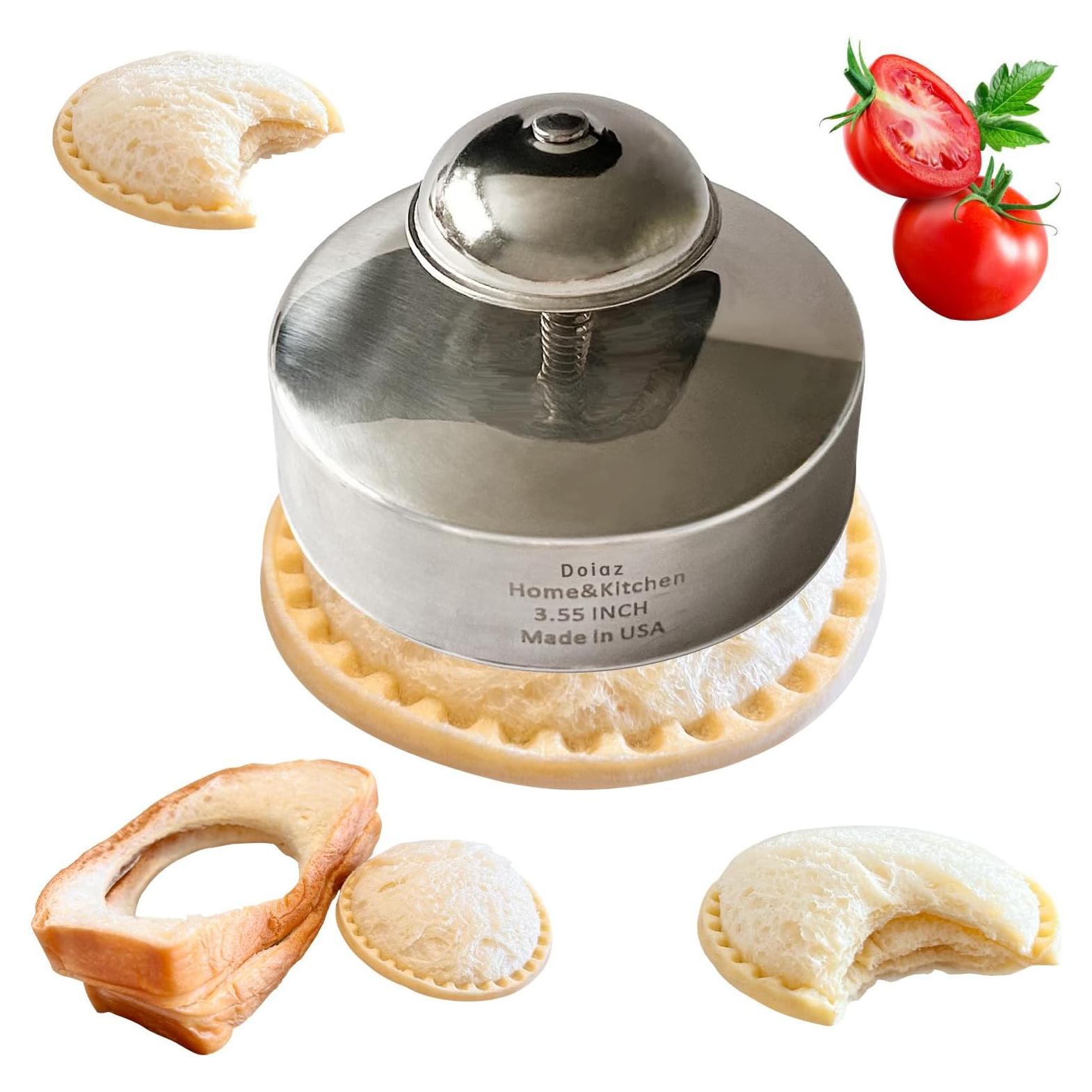 Cortador y Sellador de Sándwiches Doiaz Acero Inoxidable 9 cm